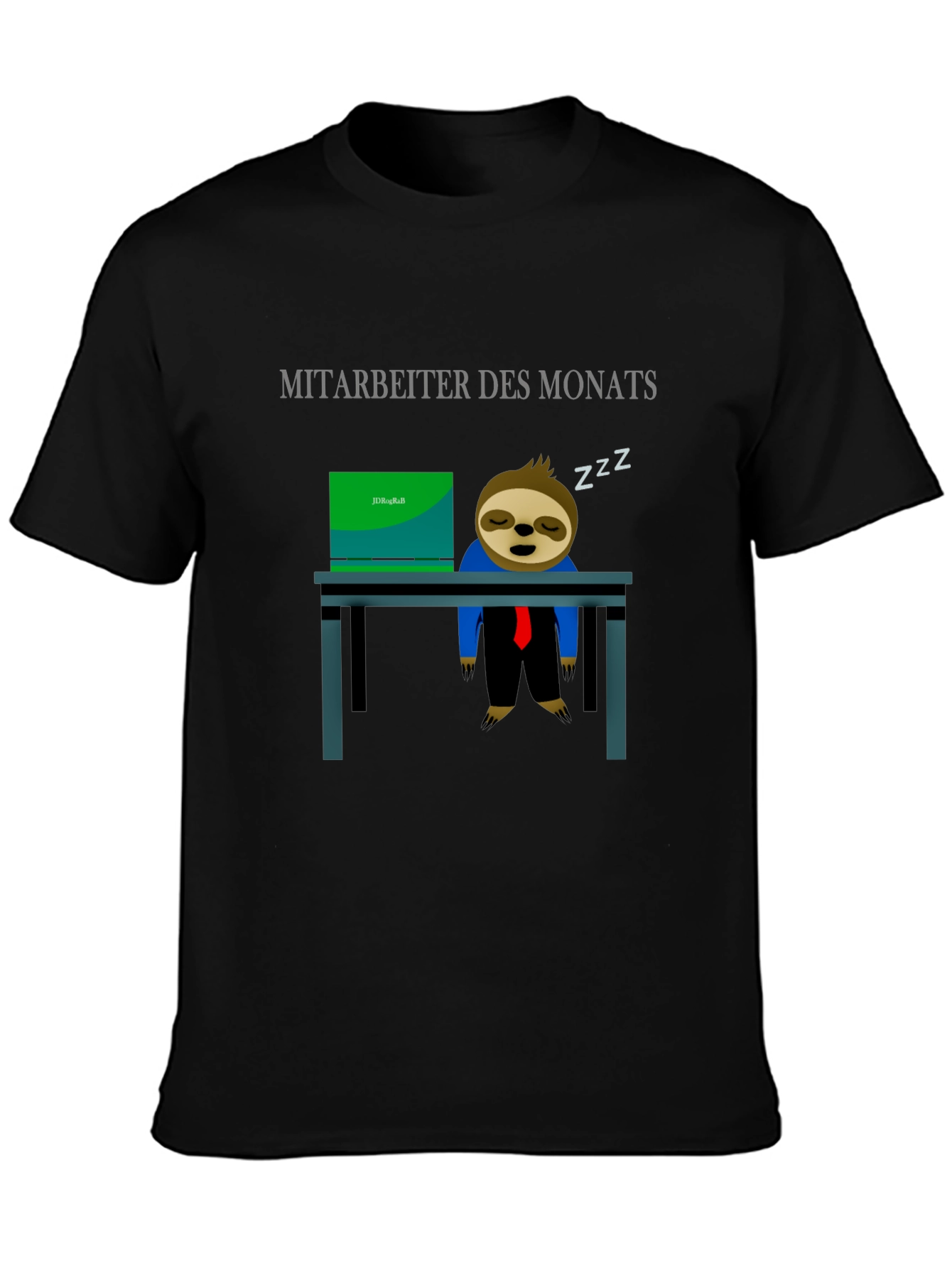 Employee of the Month Sloth Graphic Tee