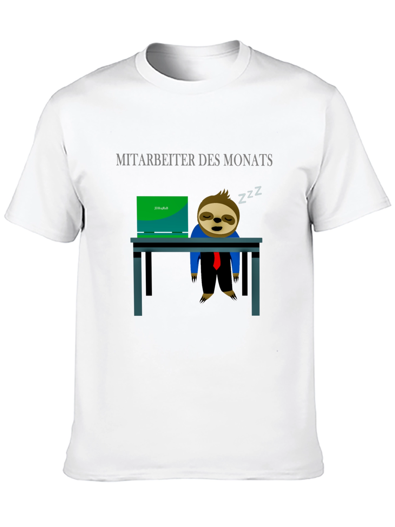 Employee of the Month Sloth Graphic Tee