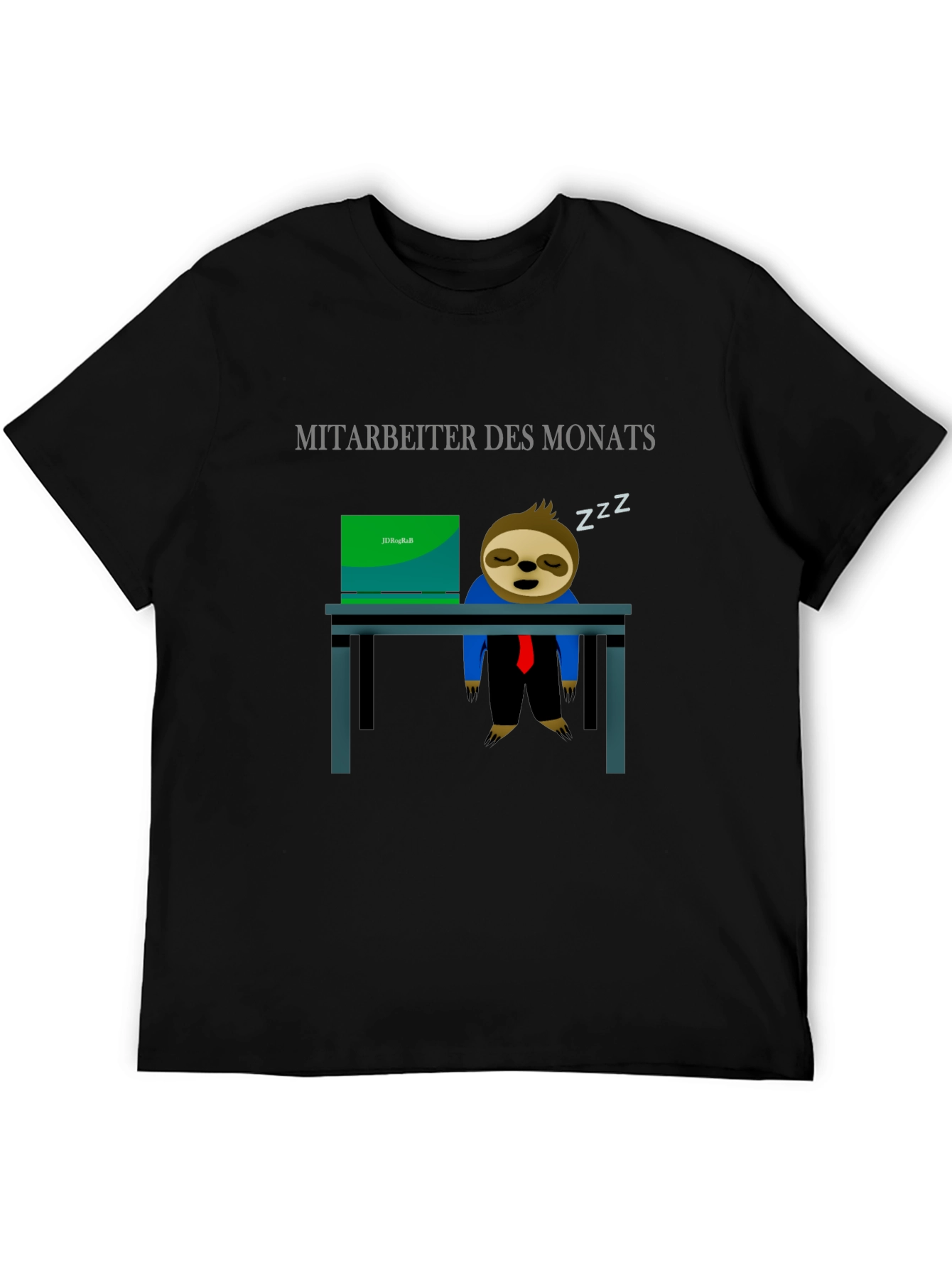 Employee of the Month Sloth Graphic Tee