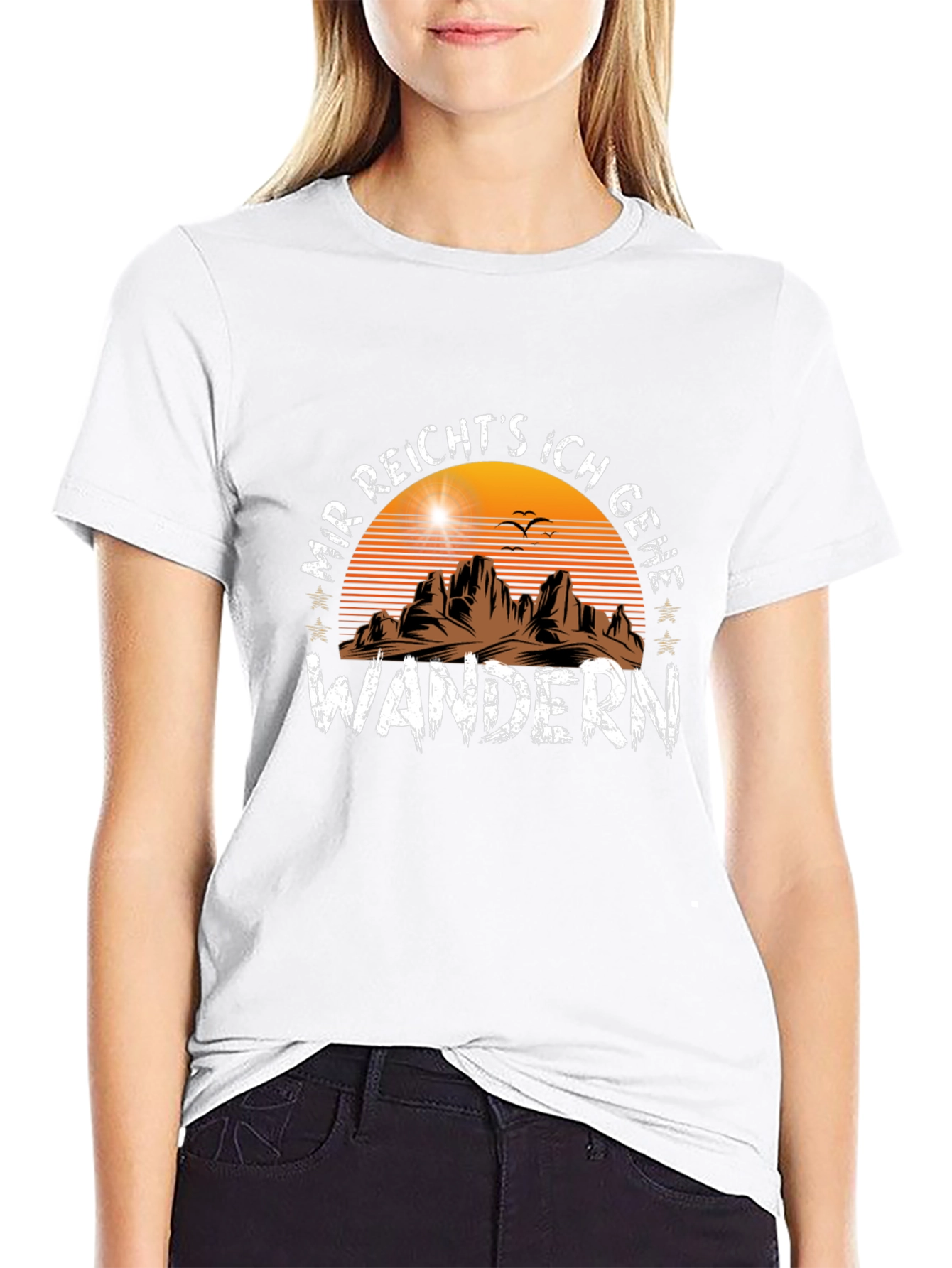 Mr. Reichts Ich Gehe Wandern T-Shirt