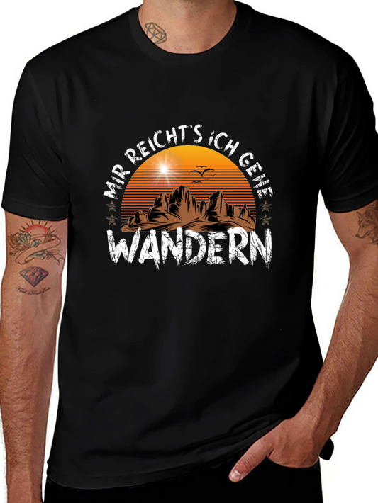 Mr. Reichts Ich Gehe Wandern T-Shirt