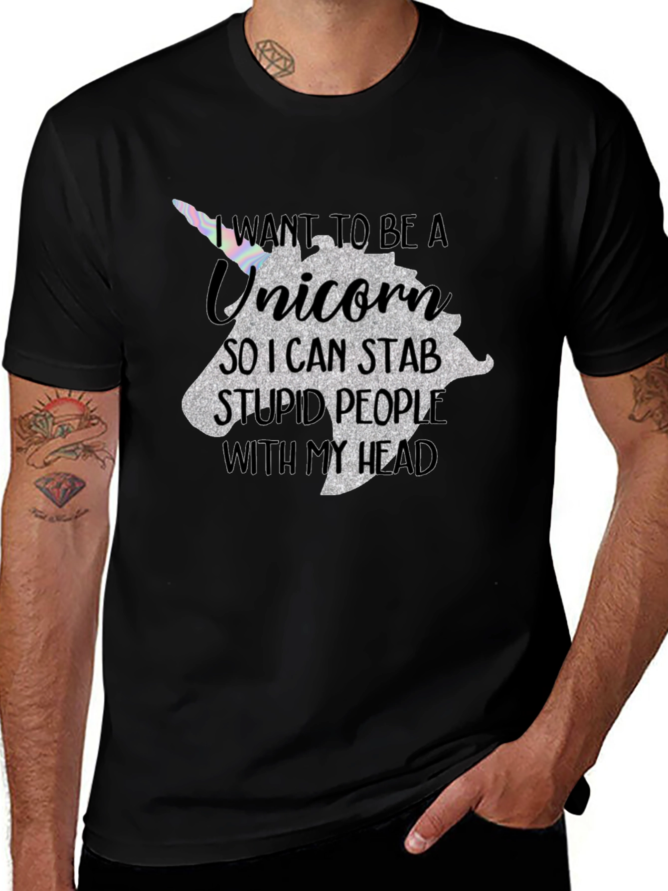 Unicorn Stab People T-Shirt