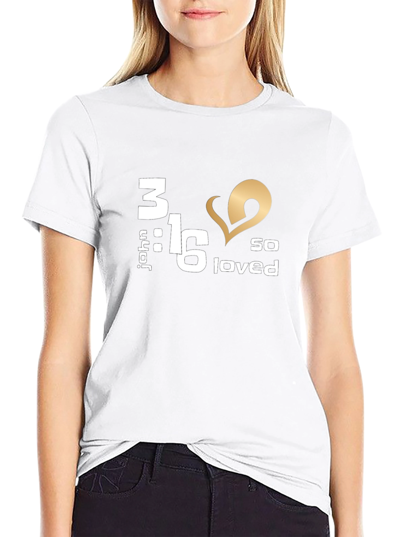 John 3:16 So Loved T-Shirt
