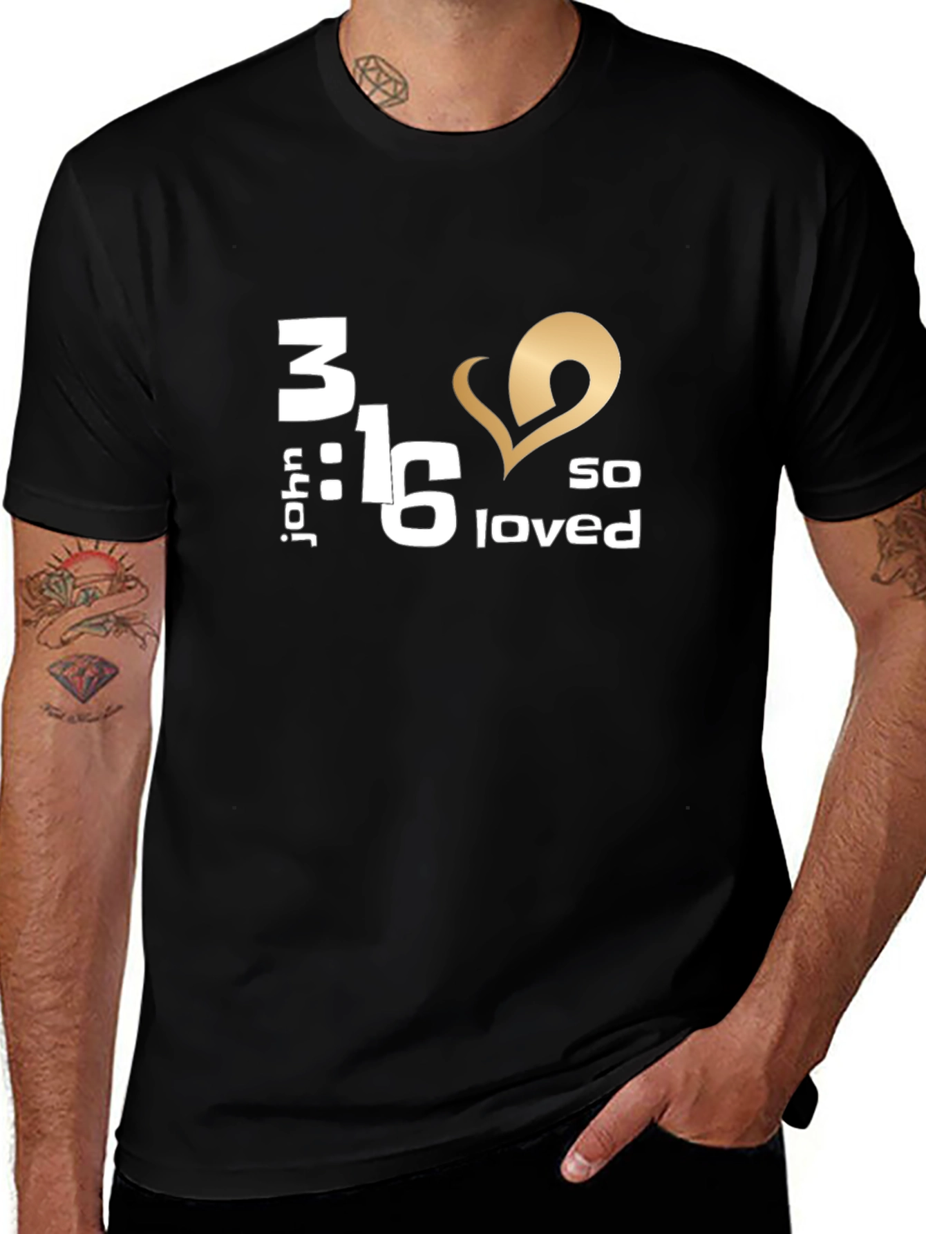 John 3:16 So Loved T-Shirt