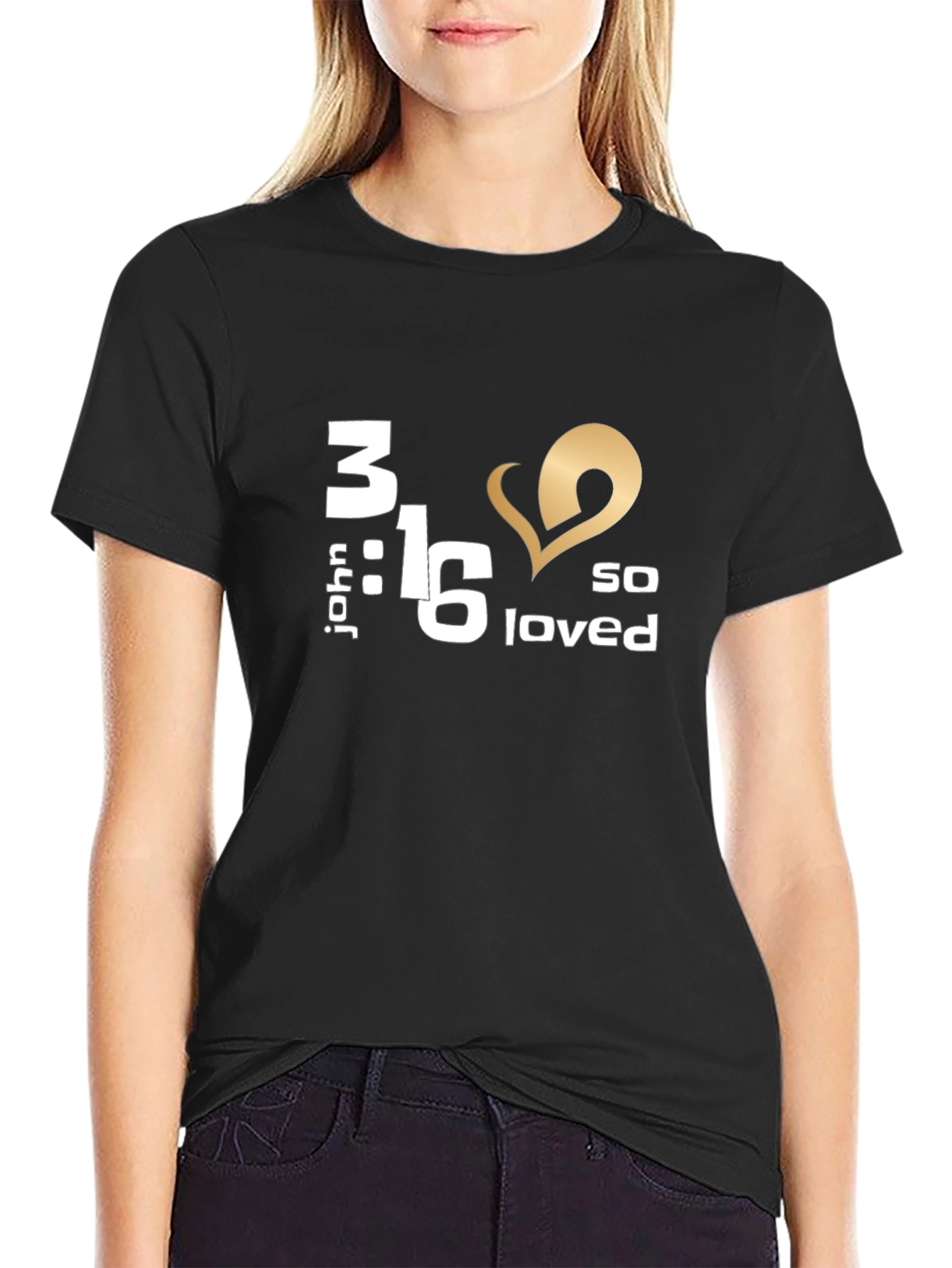 John 3:16 So Loved T-Shirt