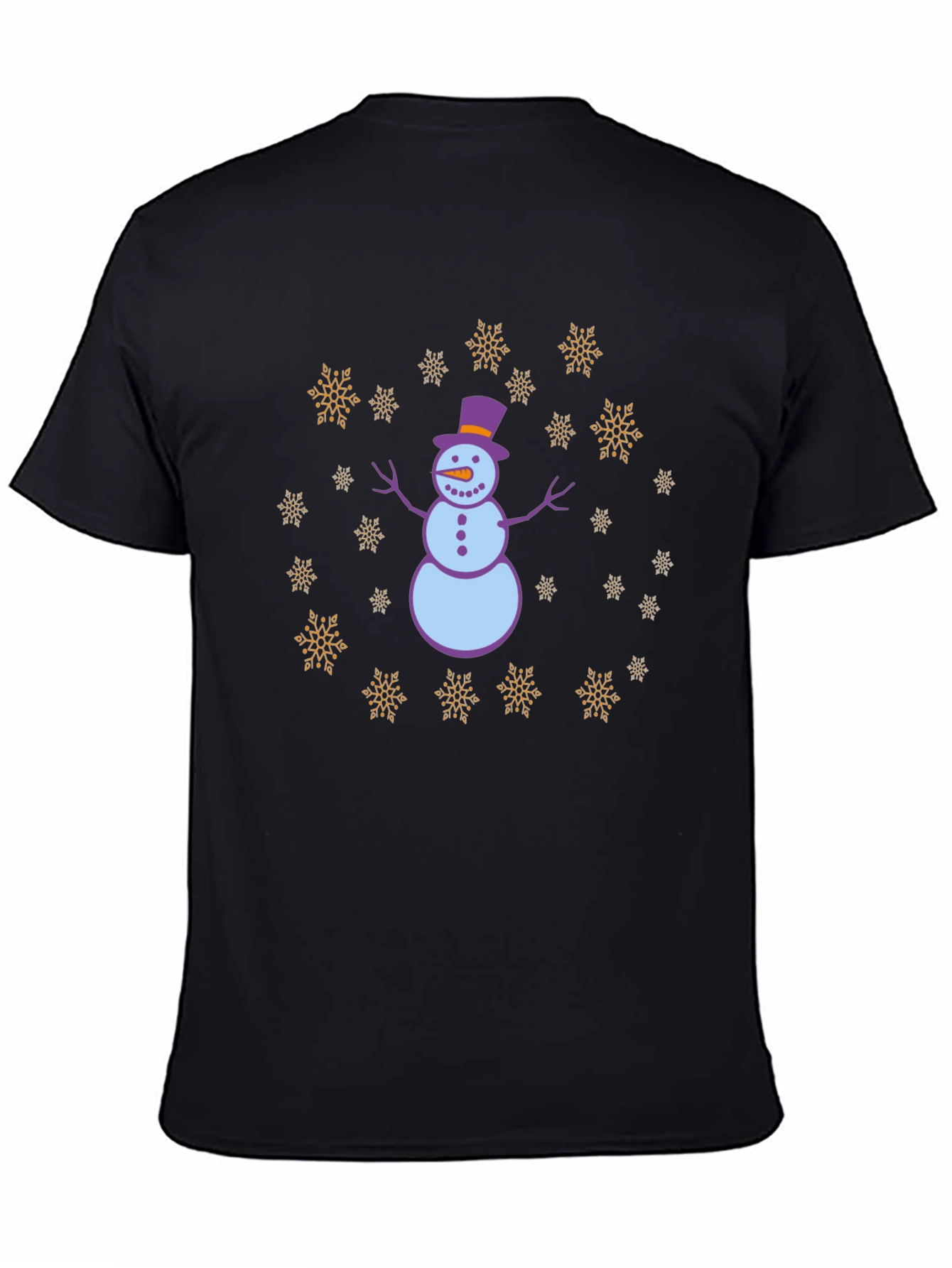Snowman Graphic Tee - Winter Holiday Shirt