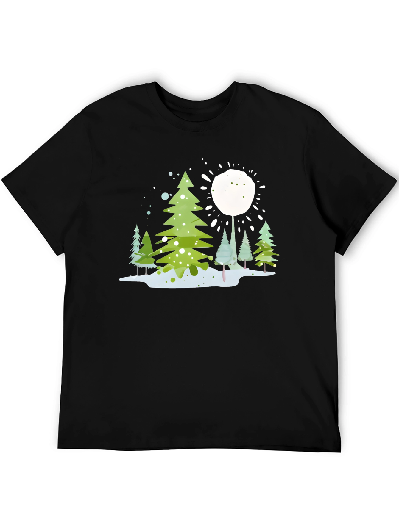Winter Forest Graphic T-Shirt