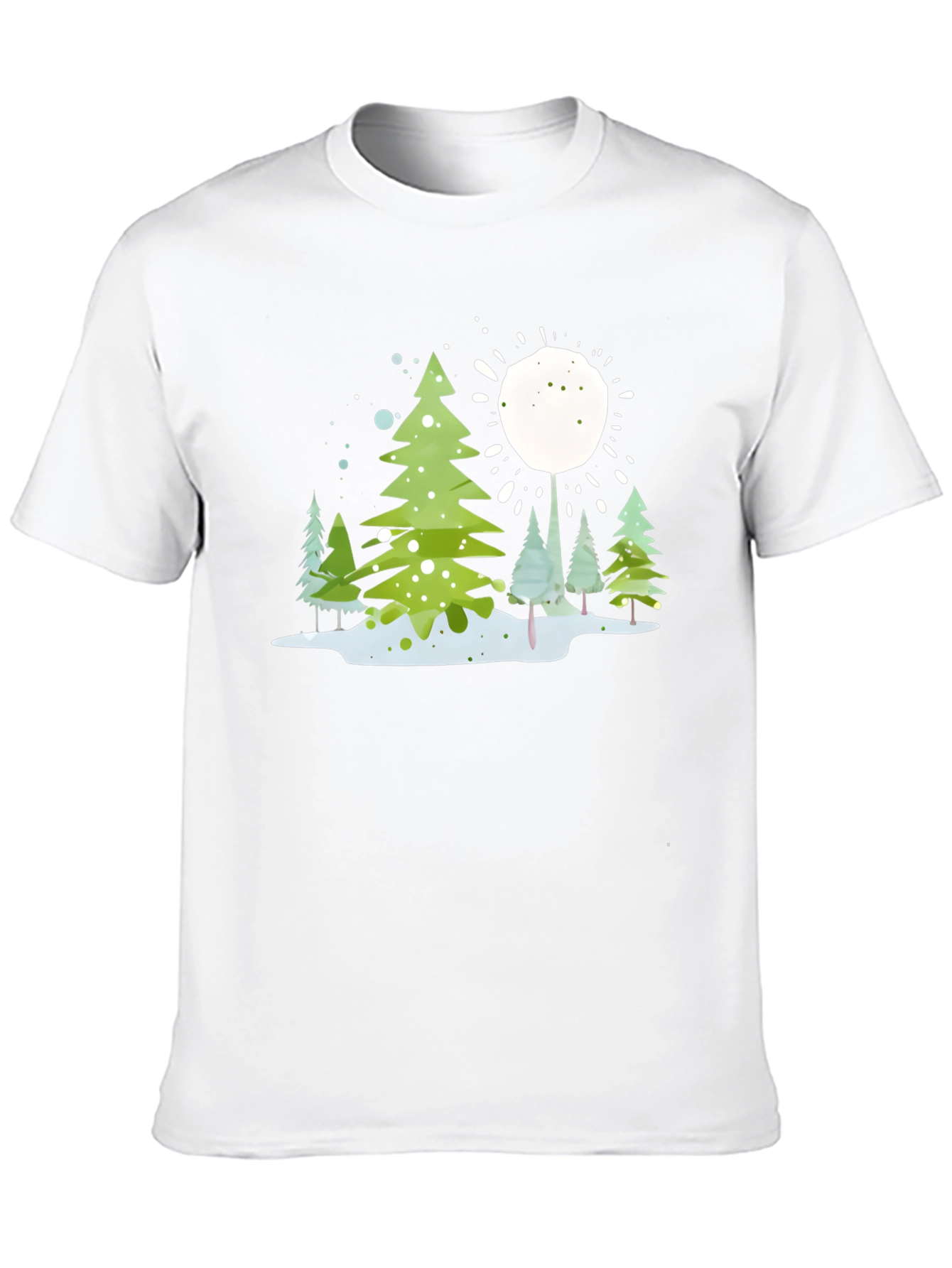 Winter Forest Graphic T-Shirt