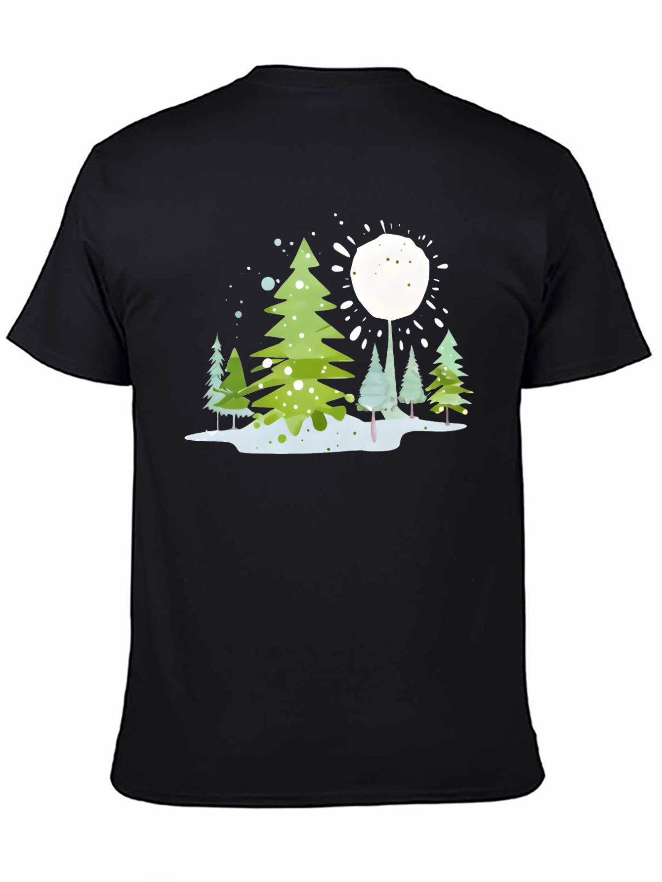 Winter Forest Graphic T-Shirt