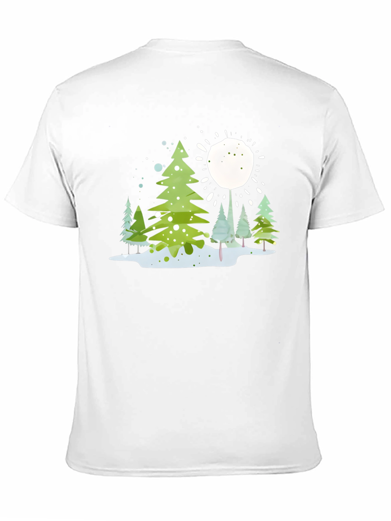 Winter Forest Graphic T-Shirt