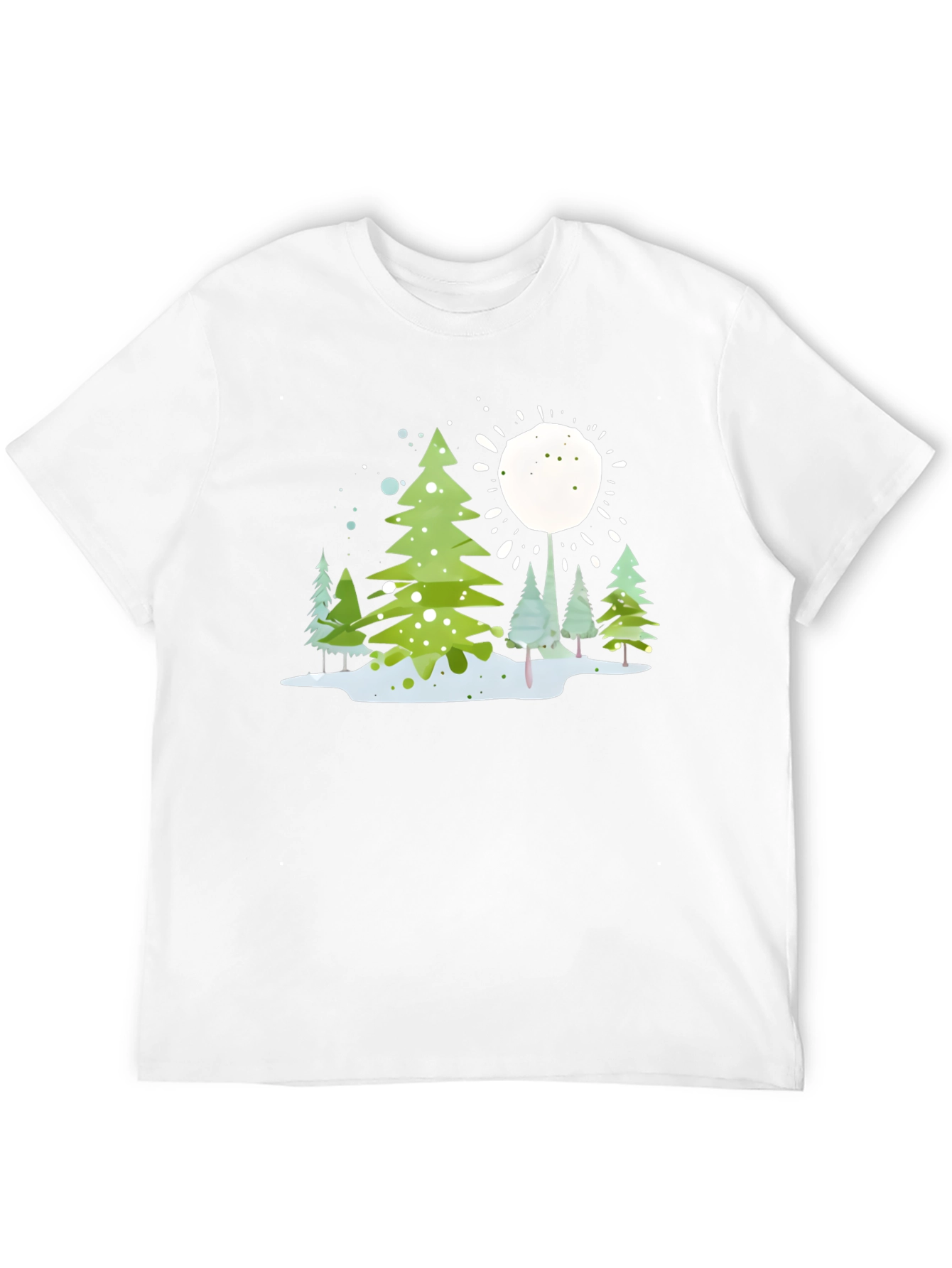 Winter Forest Graphic T-Shirt