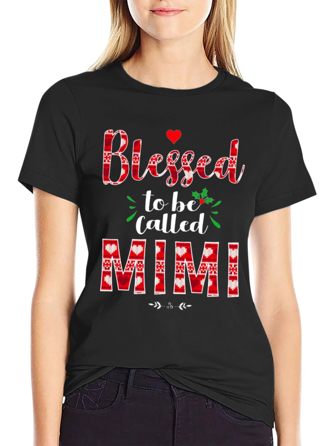 Blessed to be Called Mimi Christmas T-Shirt