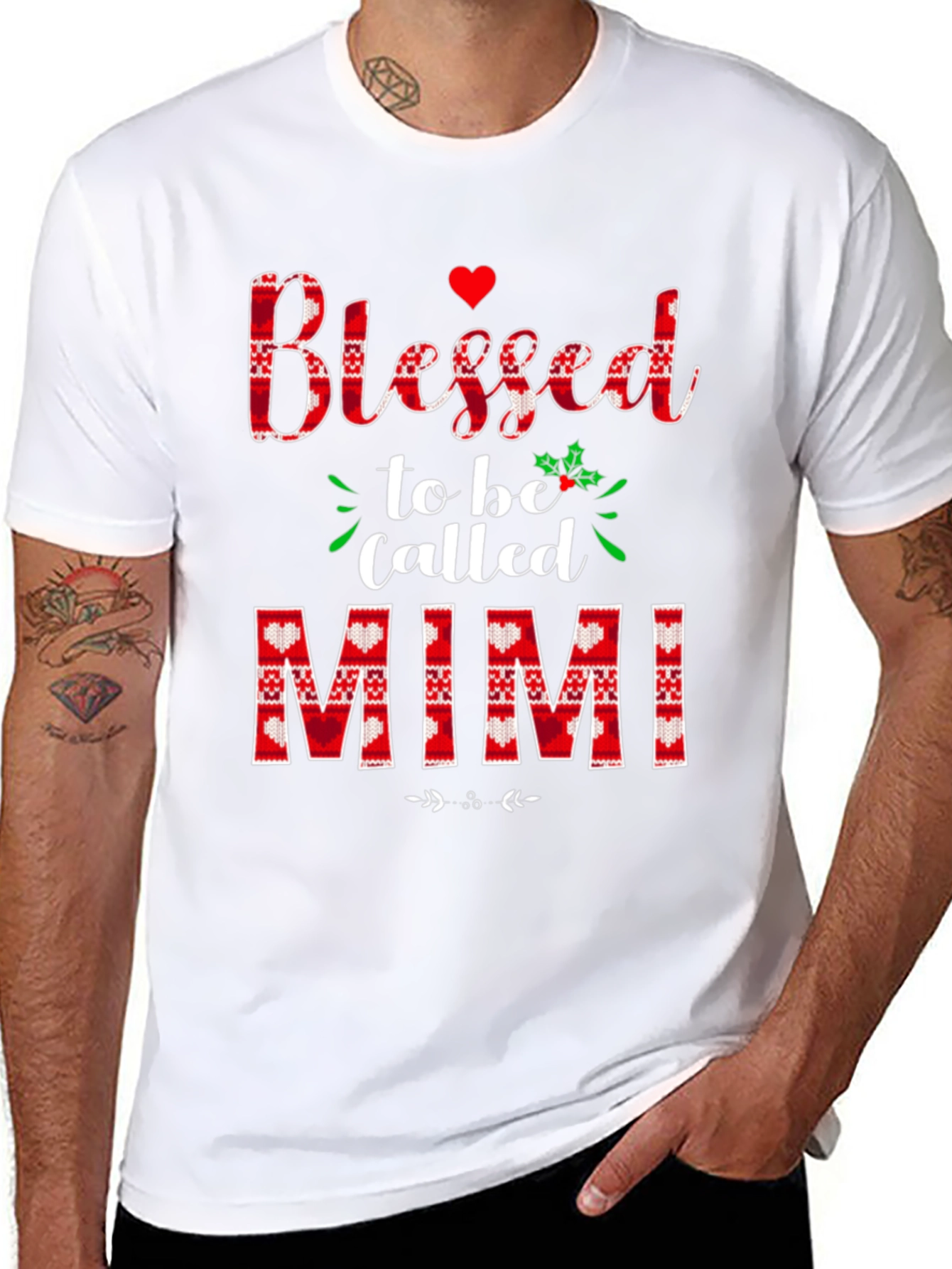 Blessed to be Called Mimi Christmas T-Shirt