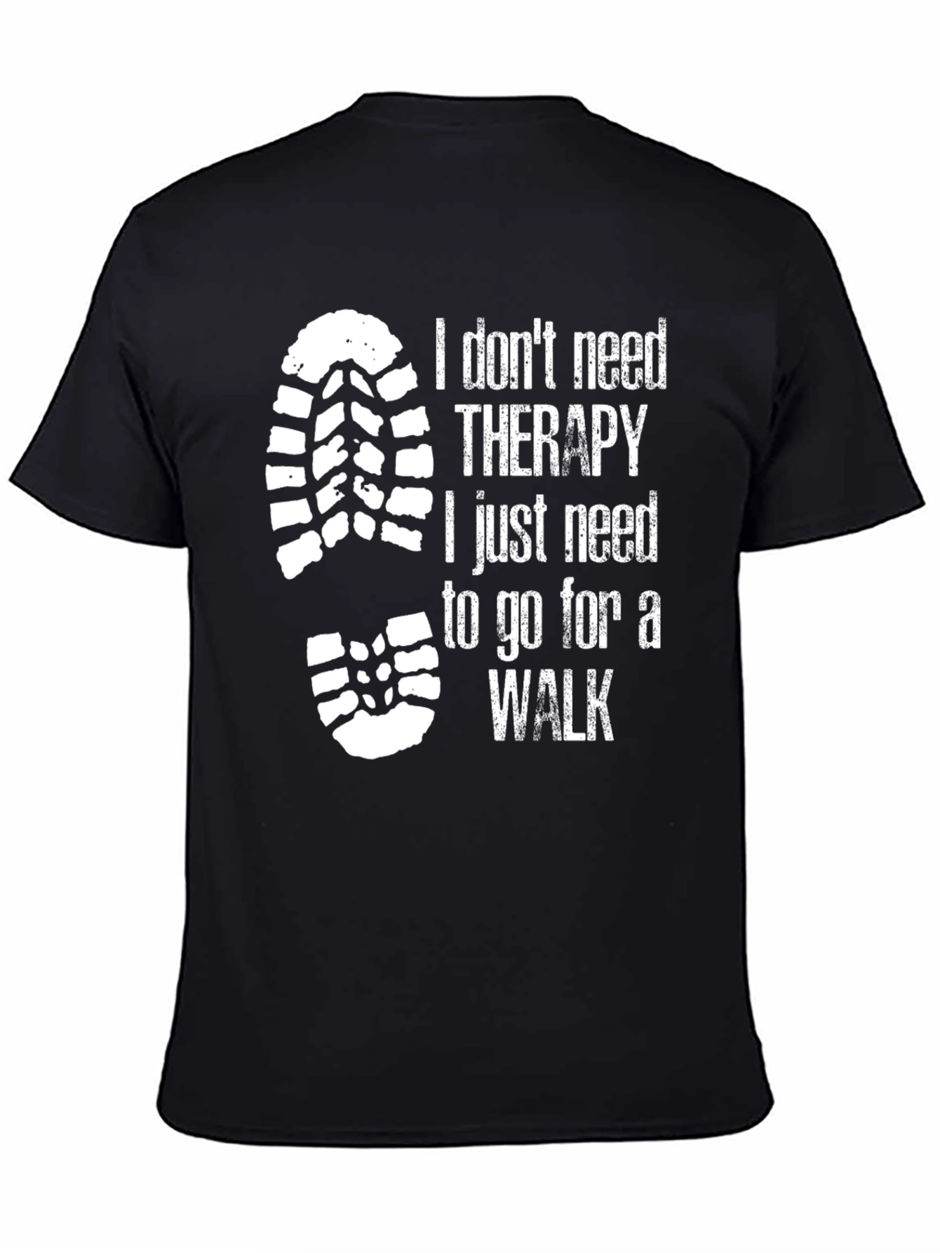 Therapy Walk T-Shirt - Funny Hiking Tee