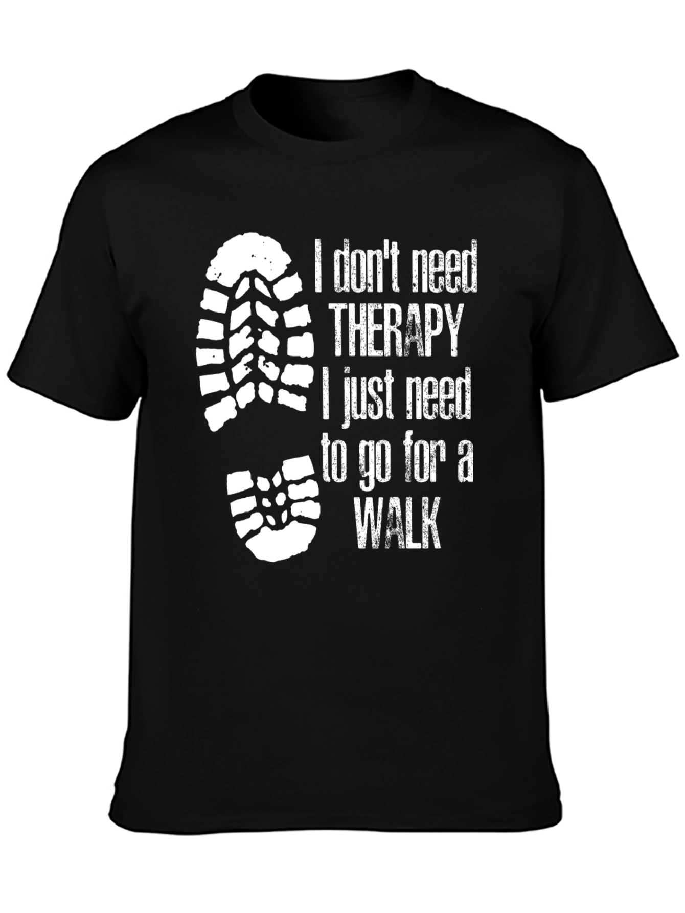 Therapy Walk T-Shirt - Funny Hiking Tee