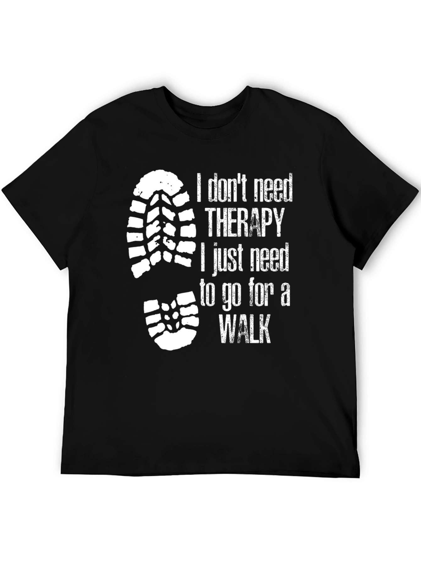 Therapy Walk T-Shirt - Funny Hiking Tee