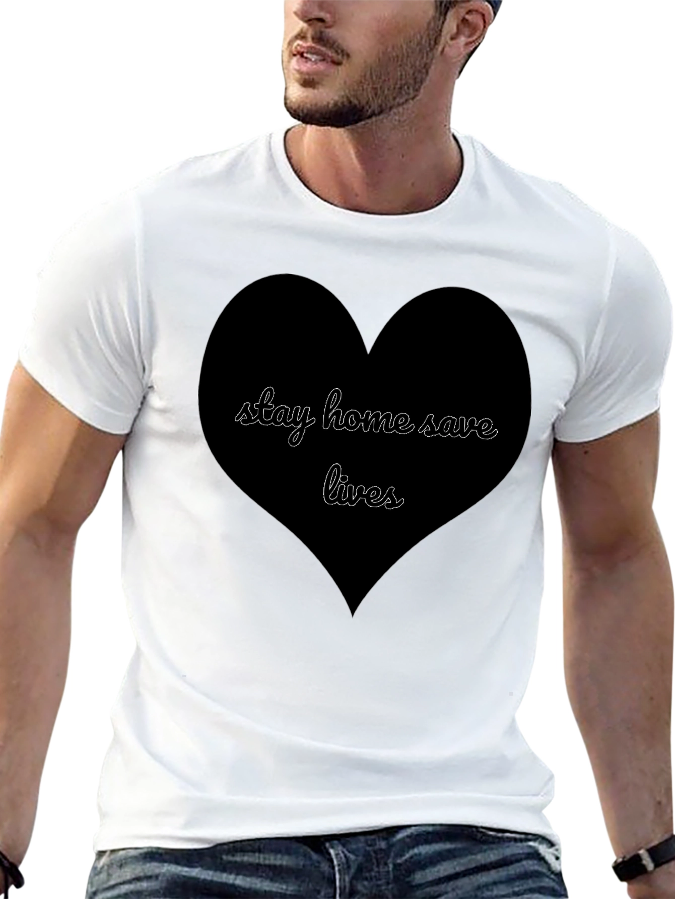 Stay Home Save Lives T-Shirt