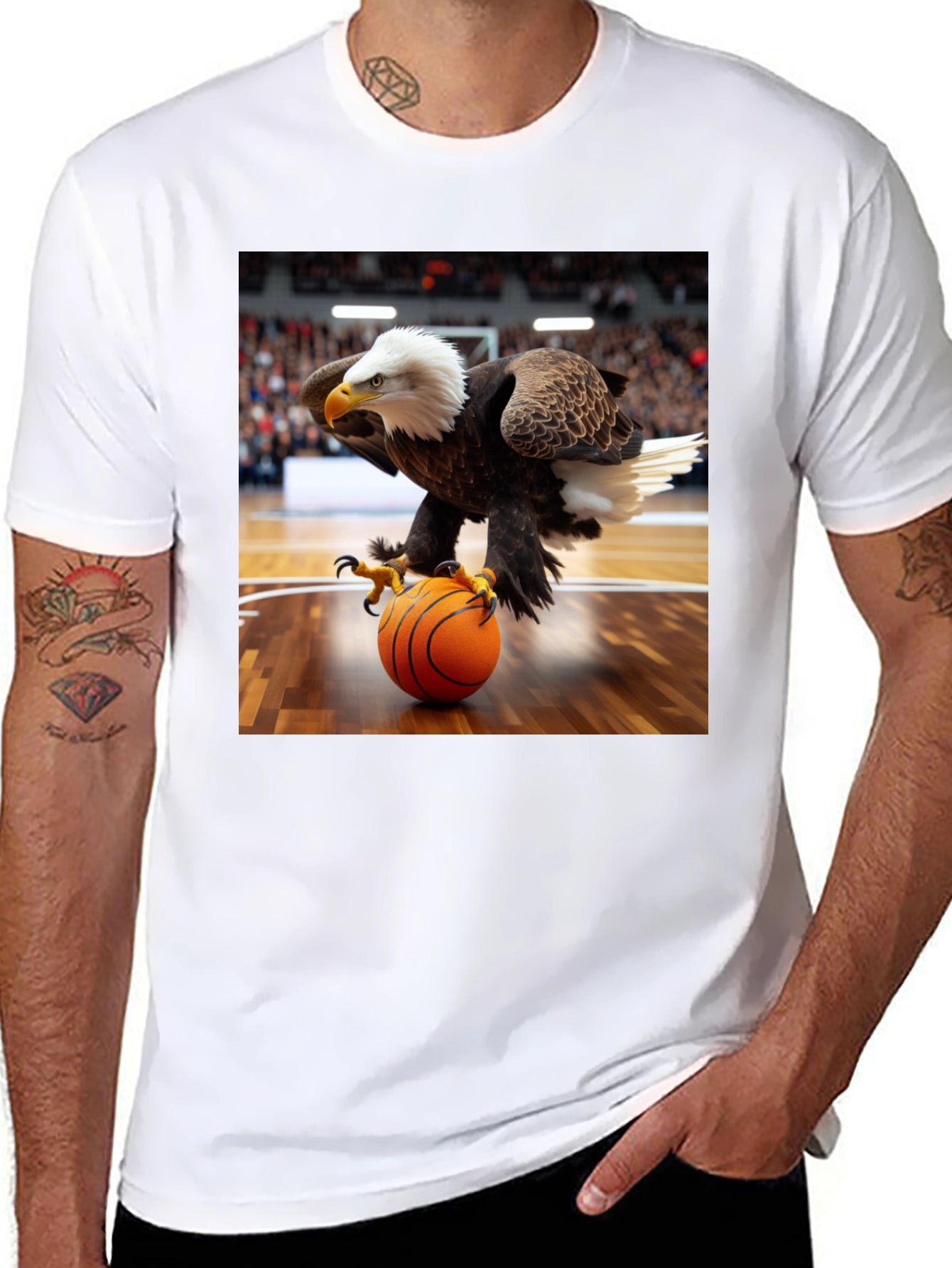 Eagle Basketball T-Shirt
