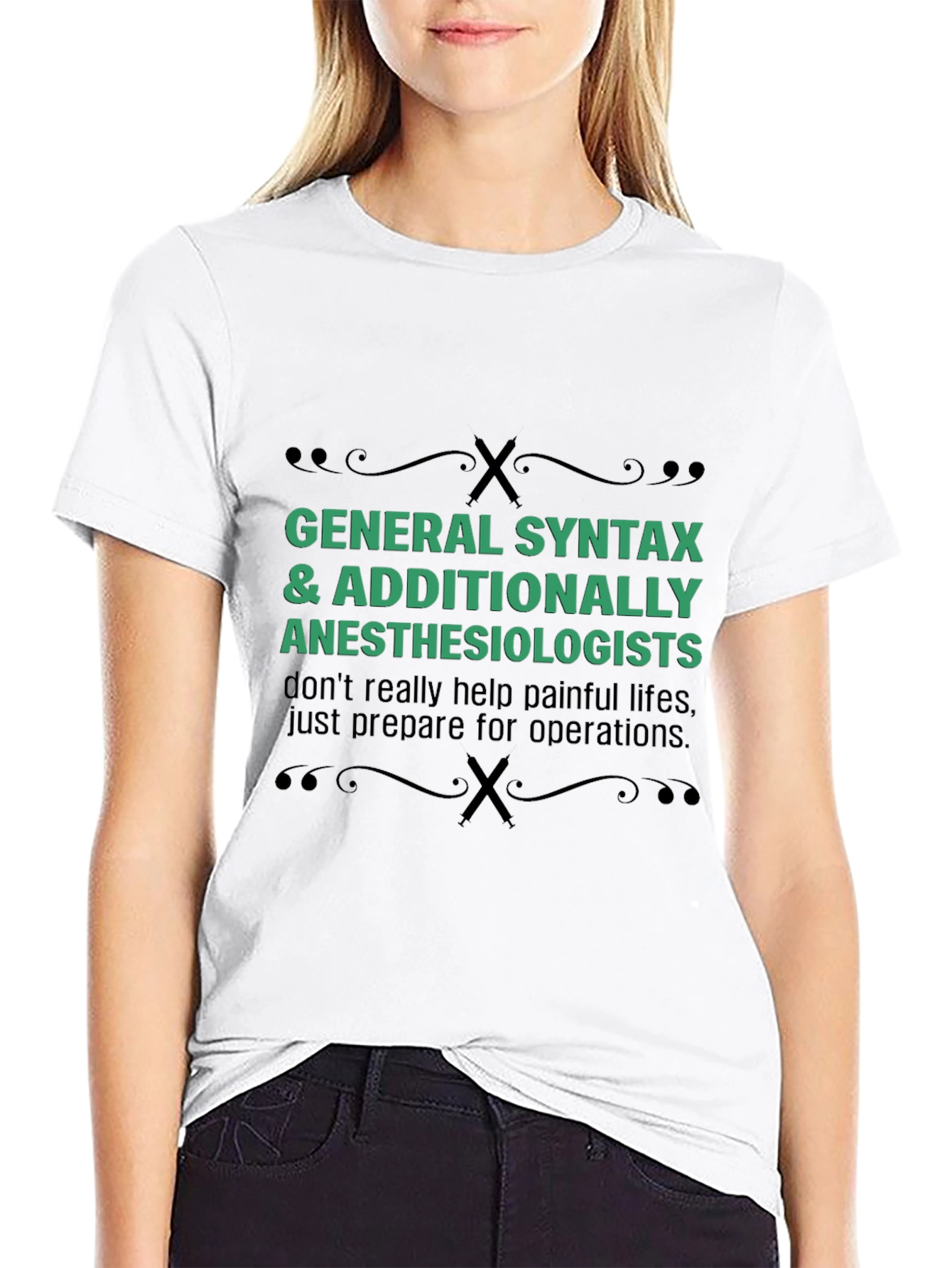 General Syntax Anesthesiologists T-Shirt