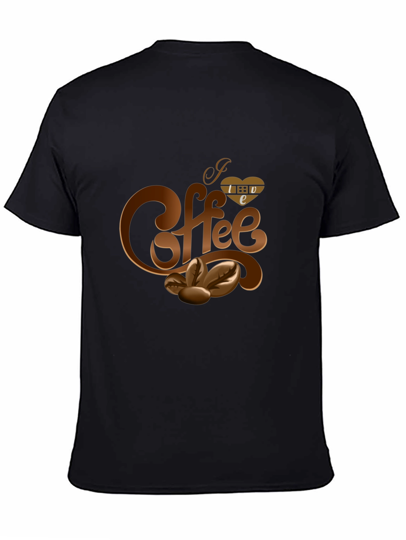 I Love Coffee Graphic T-Shirt - Casual Style
