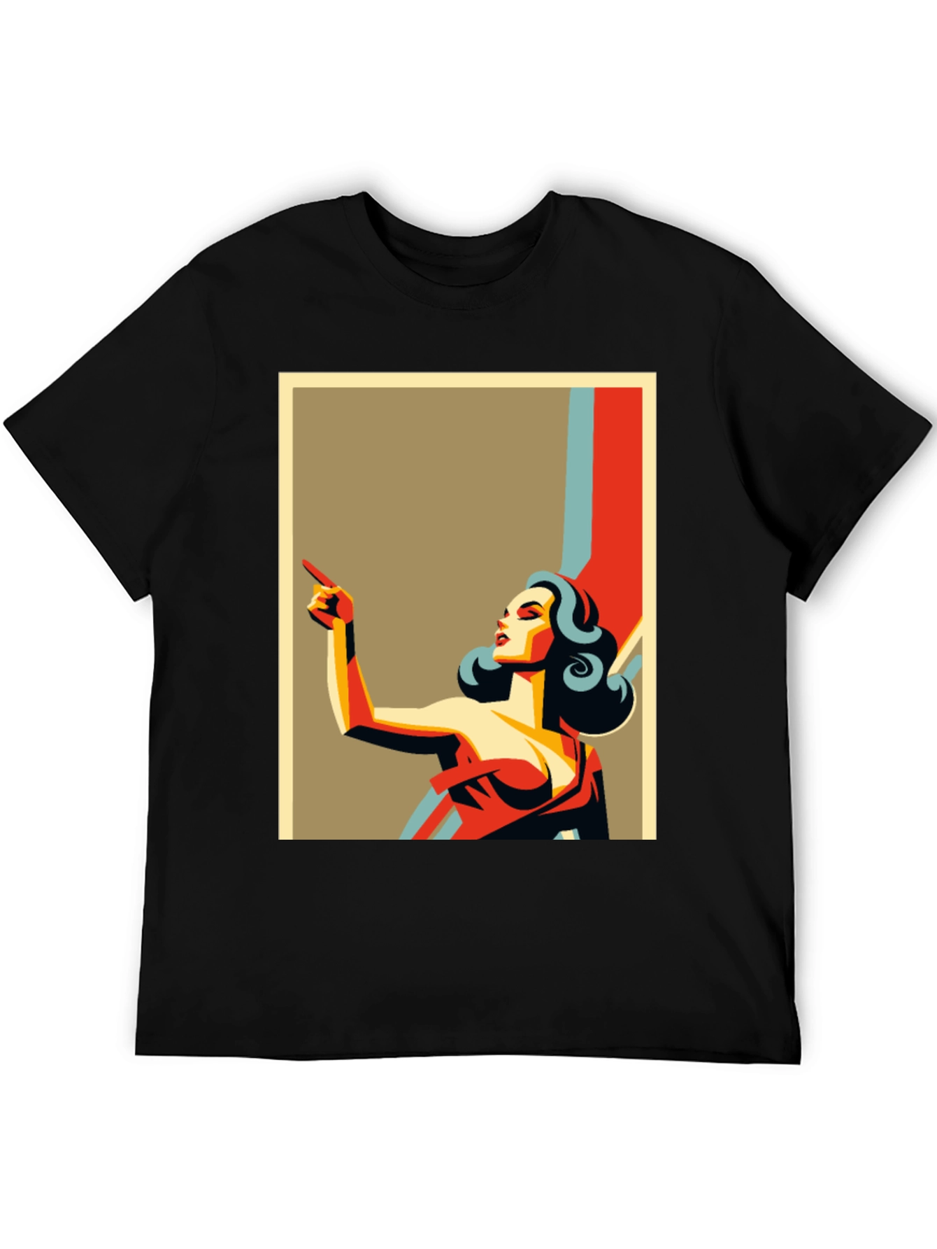 Retro Style Illustration T-Shirt