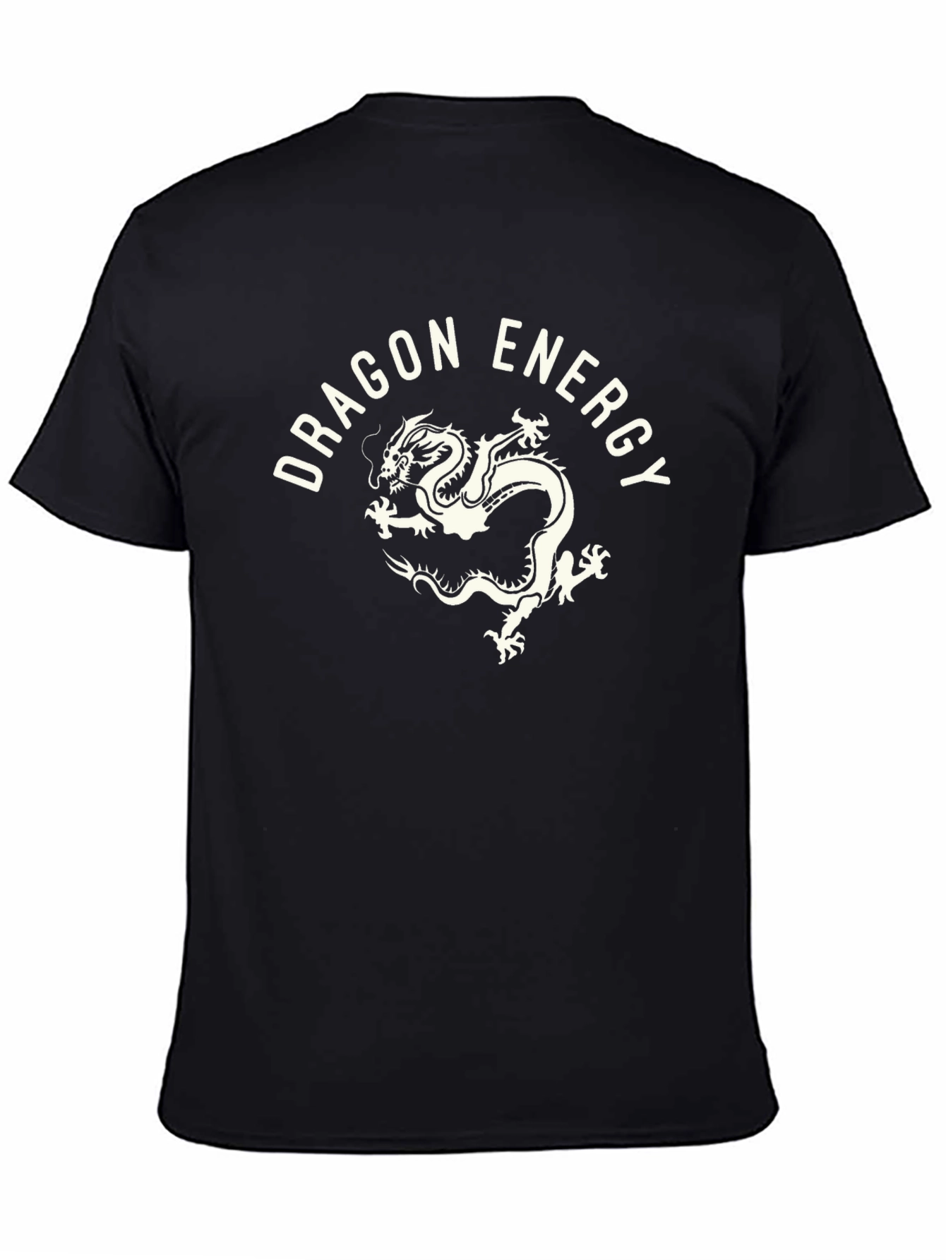 Dragon Energy Graphic Tee - Black
