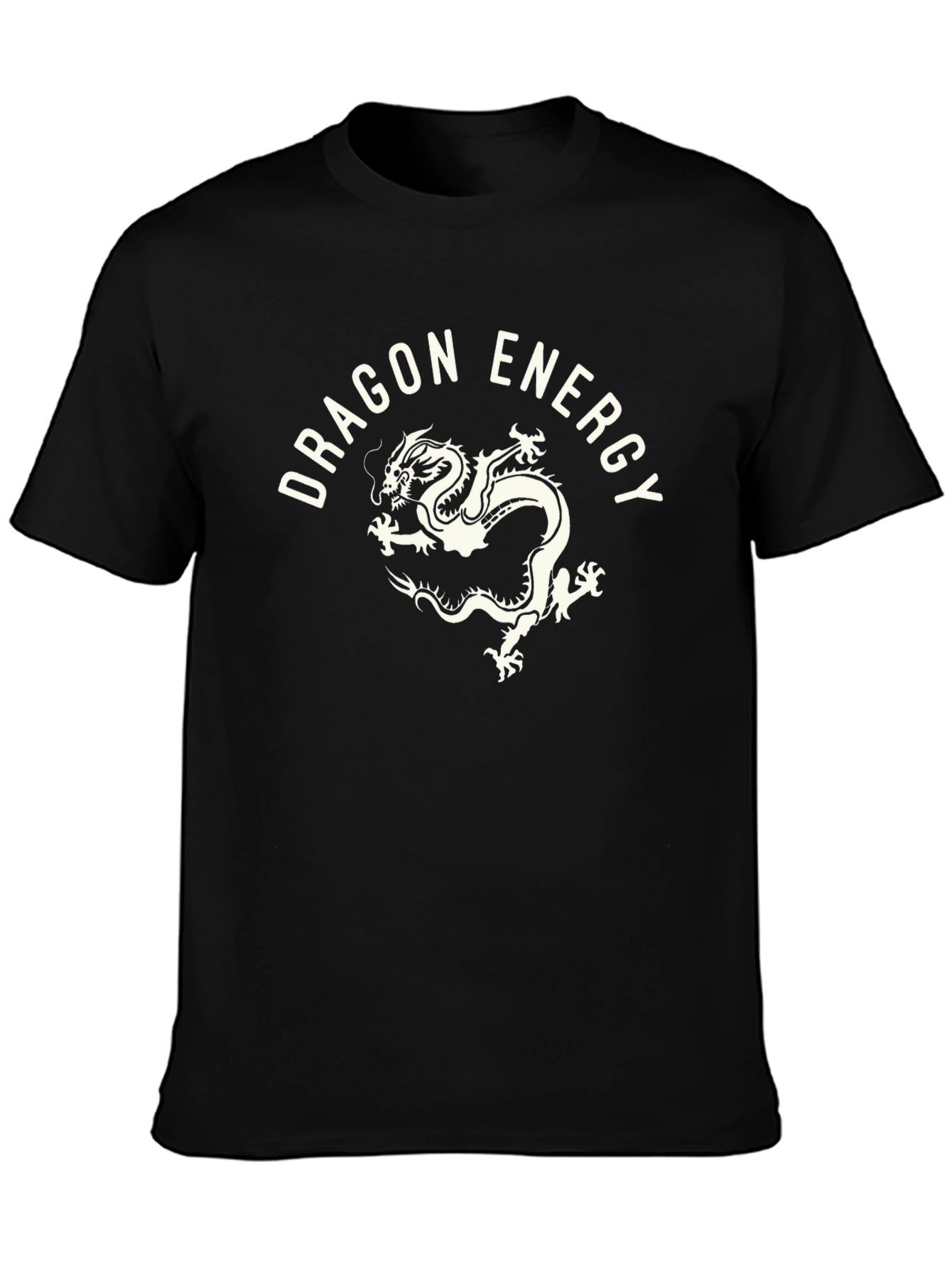 Dragon Energy Graphic Tee - Black