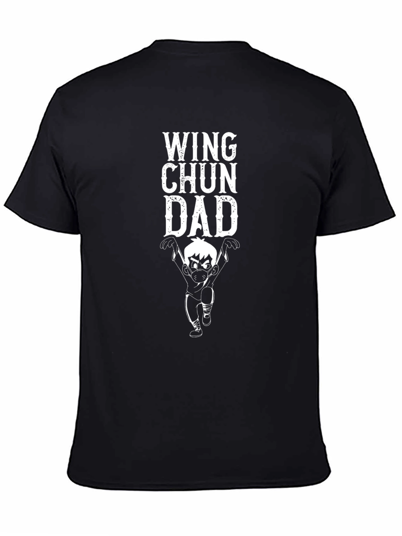 Wing Chun Dad Black T-Shirt