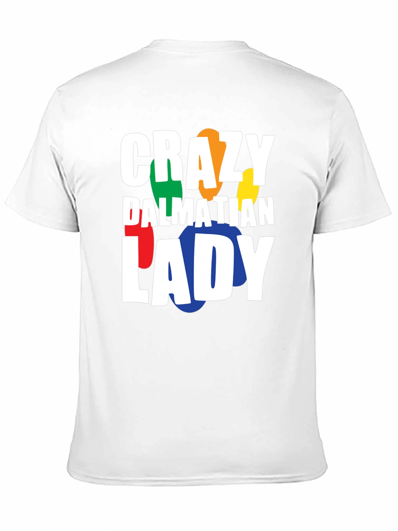 Crazy Dalmatian Lady T-Shirt