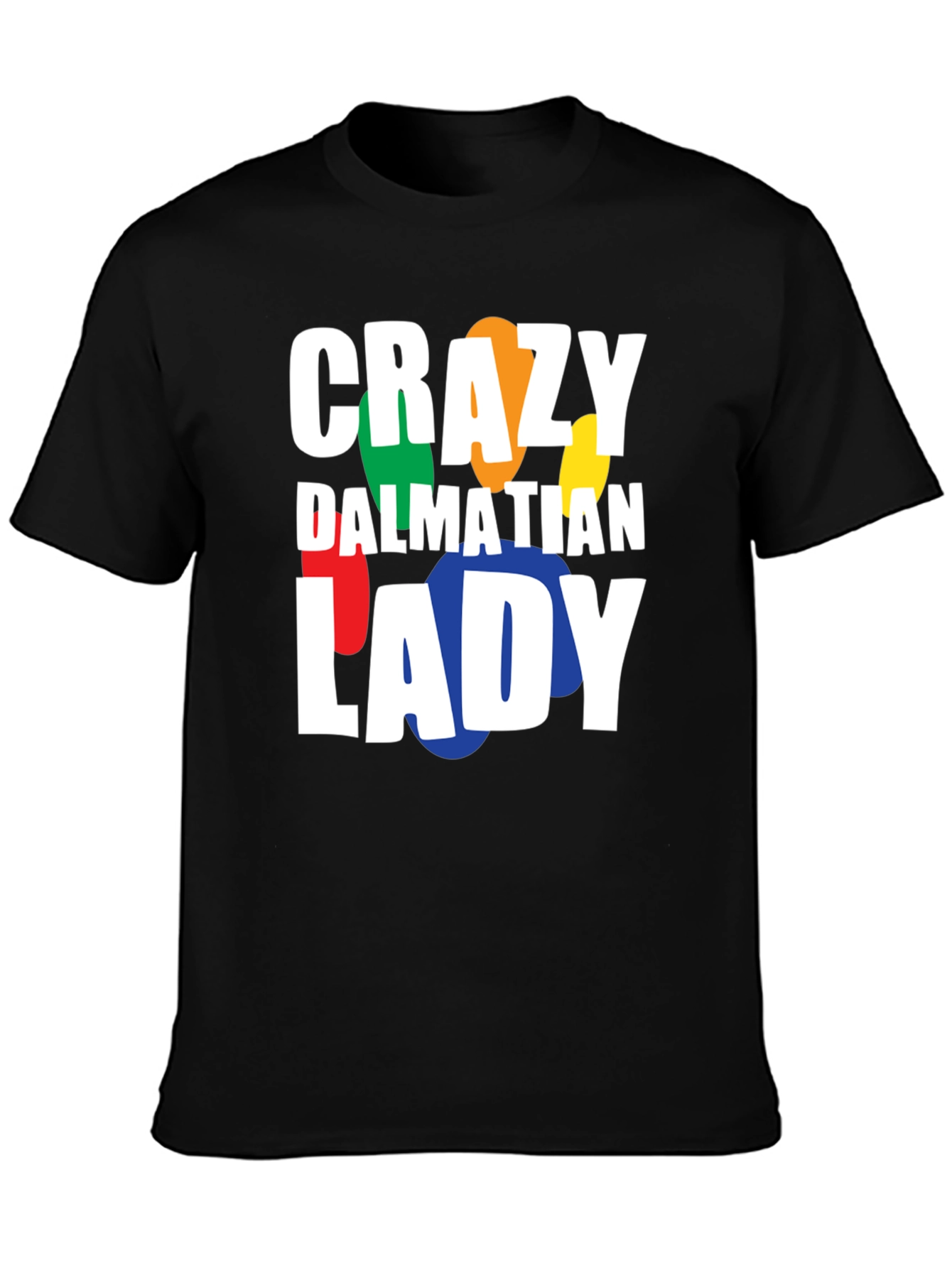 Crazy Dalmatian Lady T-Shirt