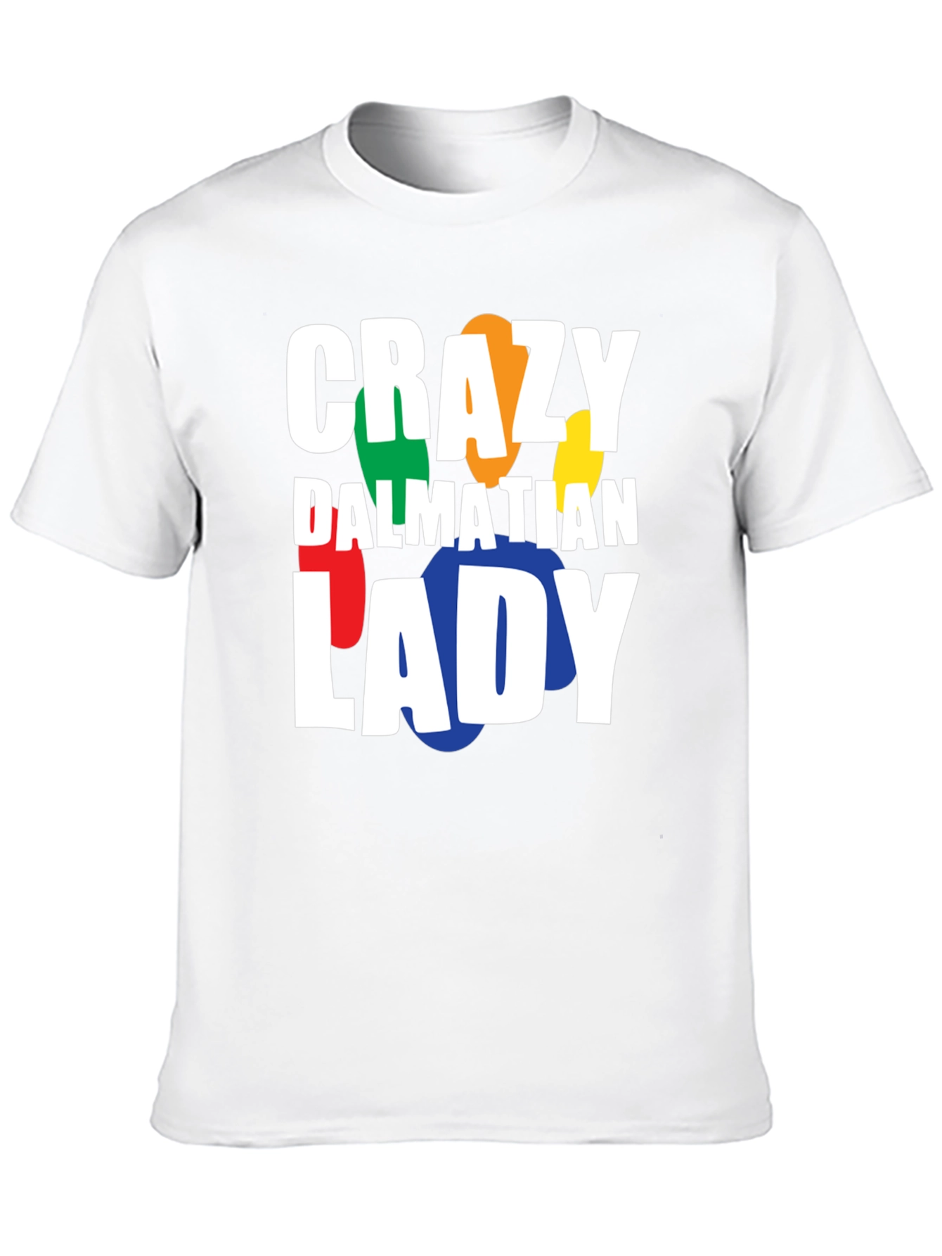 Crazy Dalmatian Lady T-Shirt