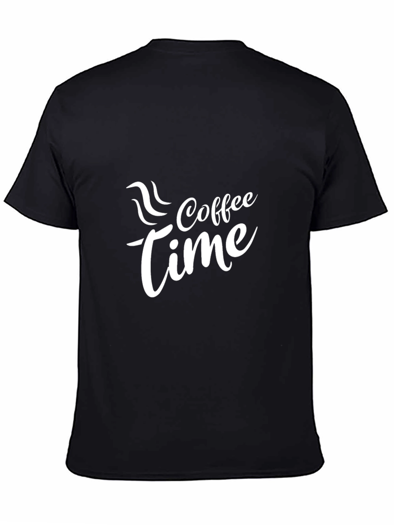 Coffee Time Black T-Shirt - Stylish & Comfortable
