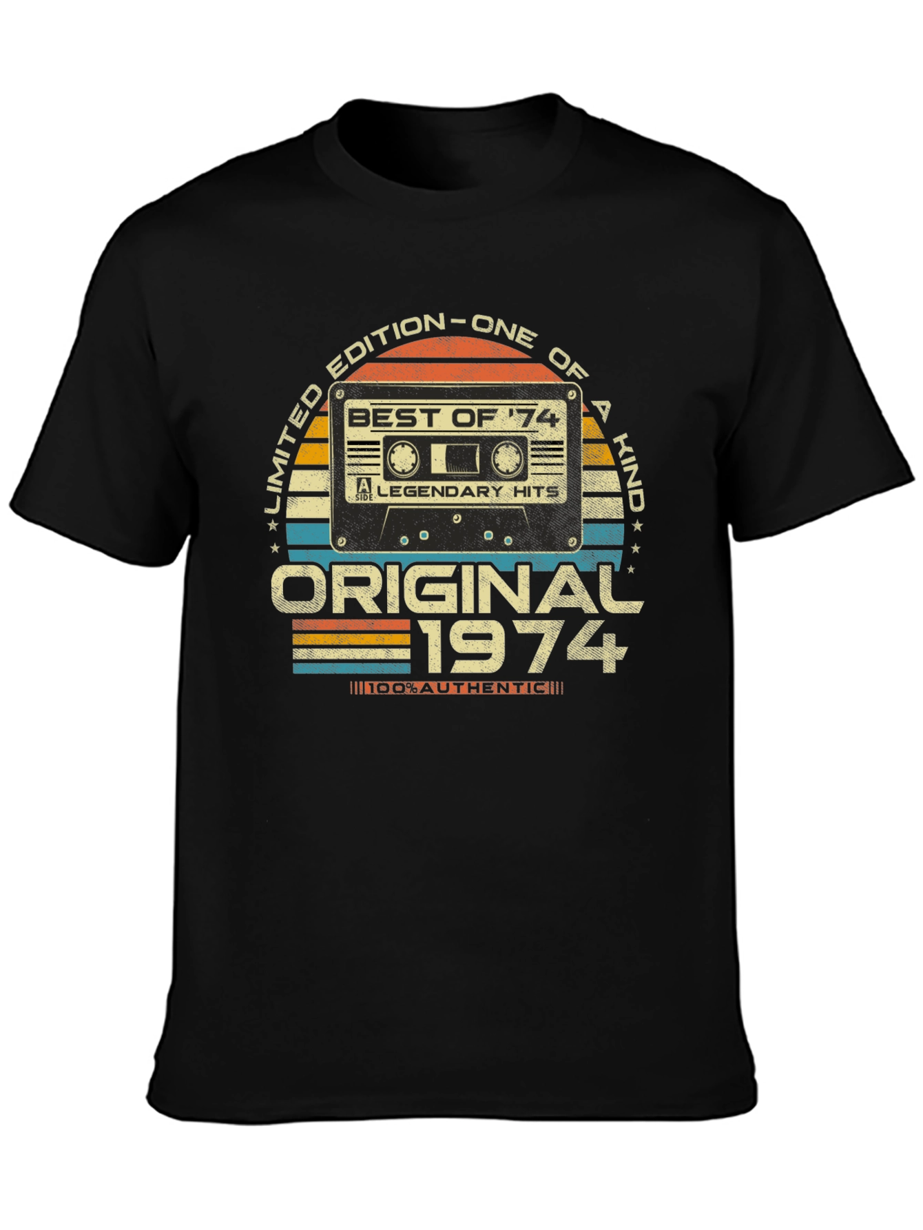 Original 1974 Best Of Cassette Tape T-Shirt