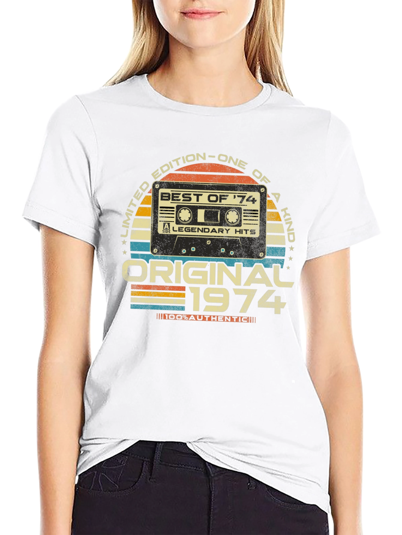 Original 1974 Best Of Cassette Tape T-Shirt