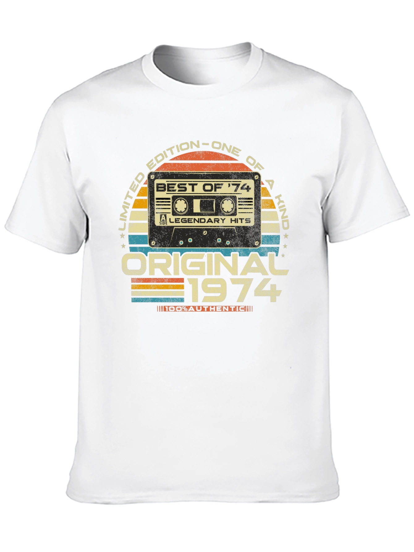 Original 1974 Best Of Cassette Tape T-Shirt