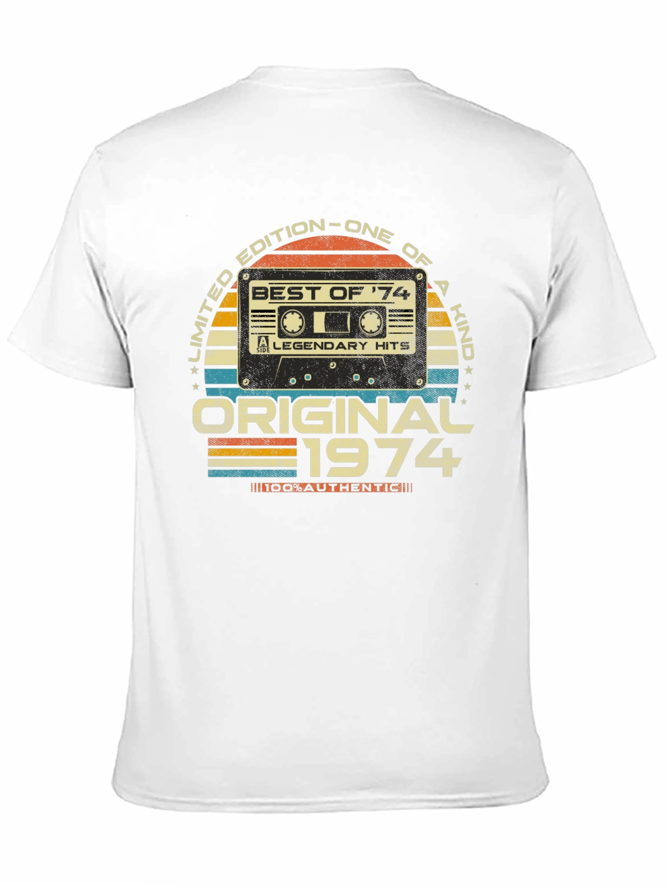 Original 1974 Best Of Cassette Tape T-Shirt