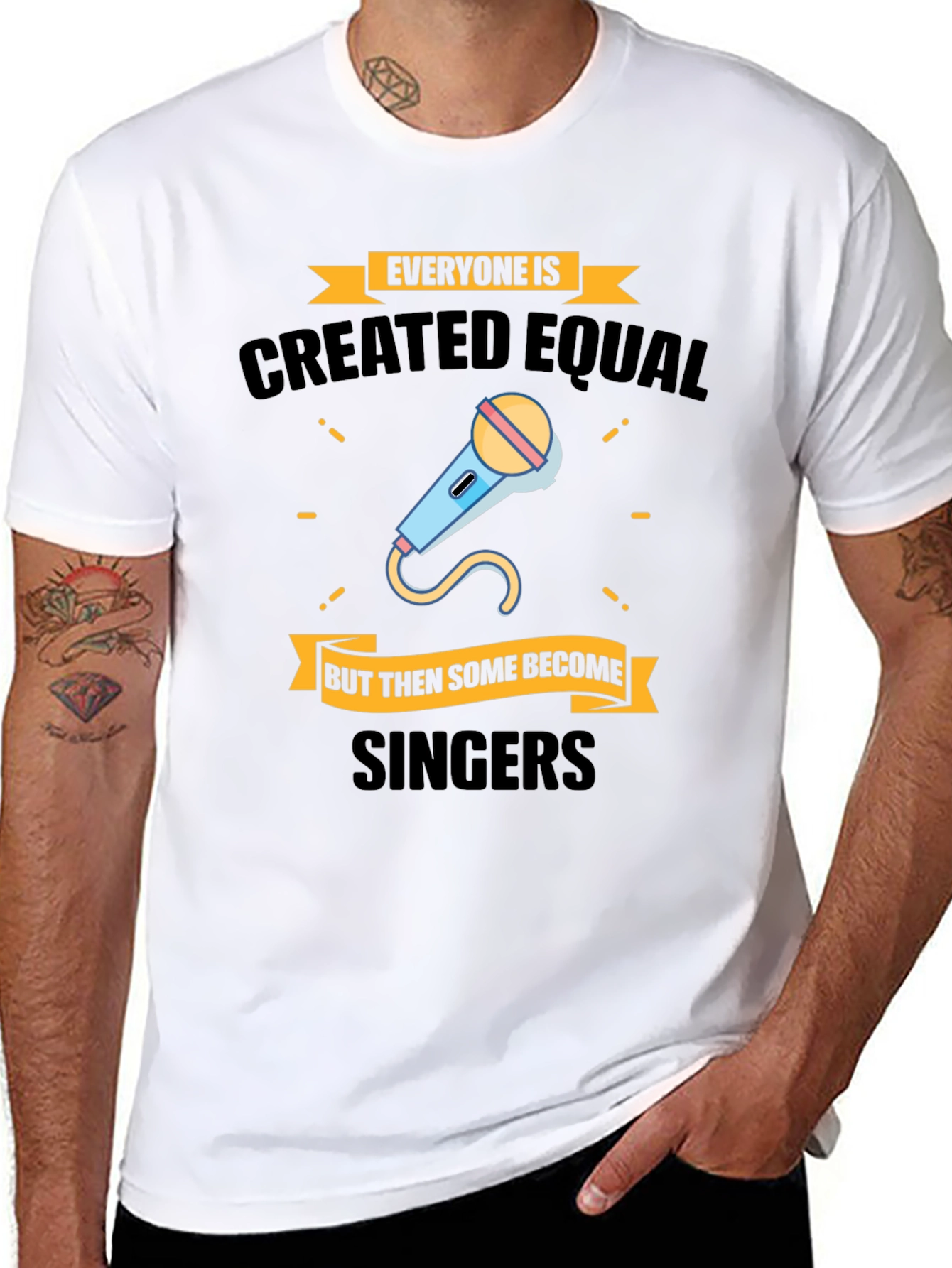 Everyone Is Created Equal Singers T-Shirt