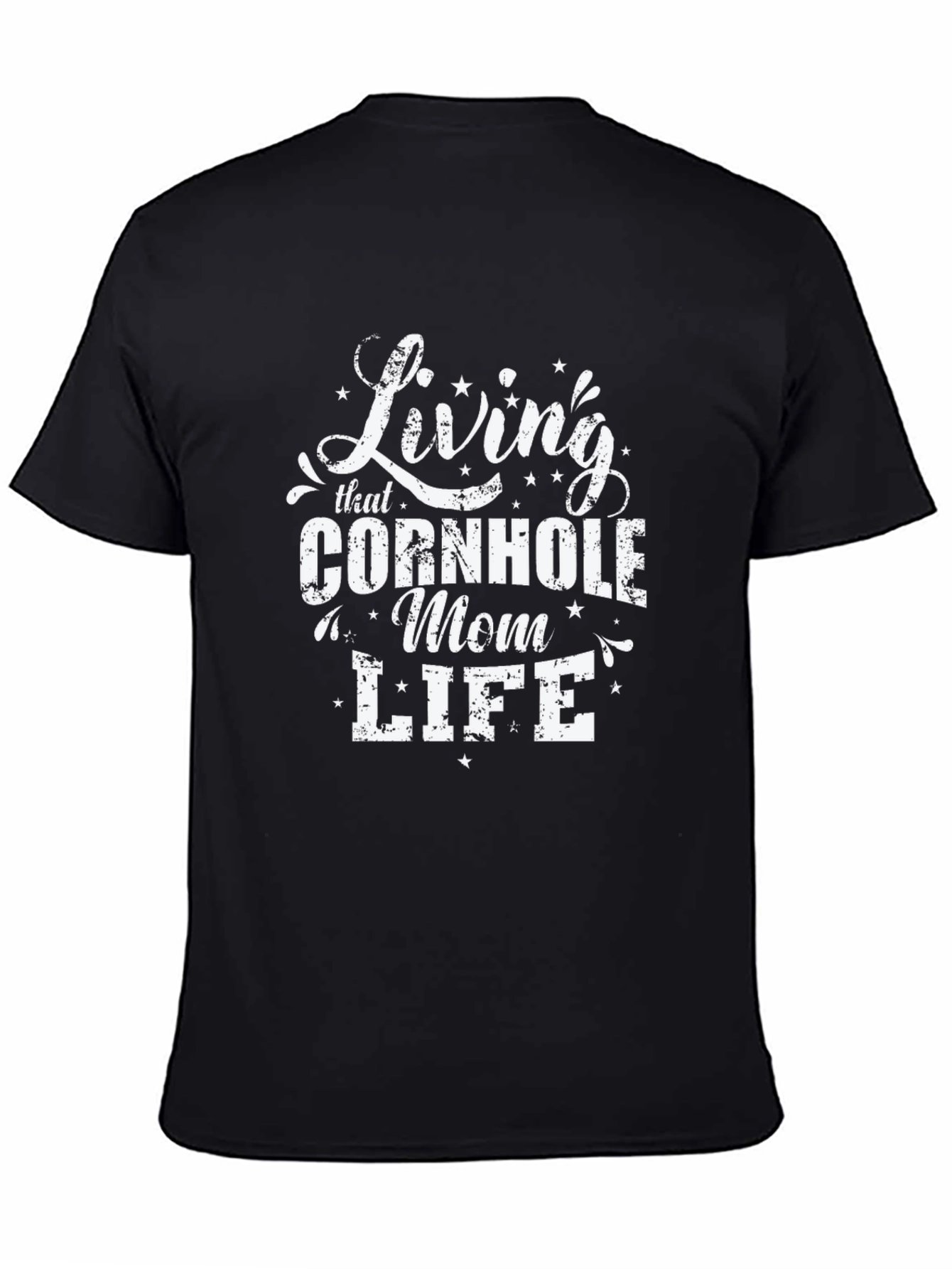 Living That Cornhole Mom Life T-Shirt