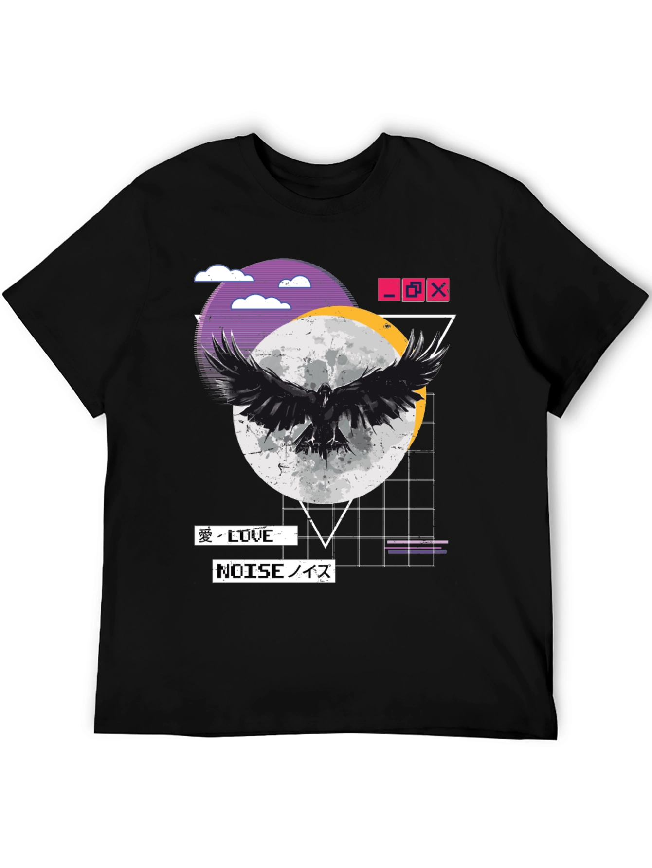 Raven Moon Graphic T-Shirt