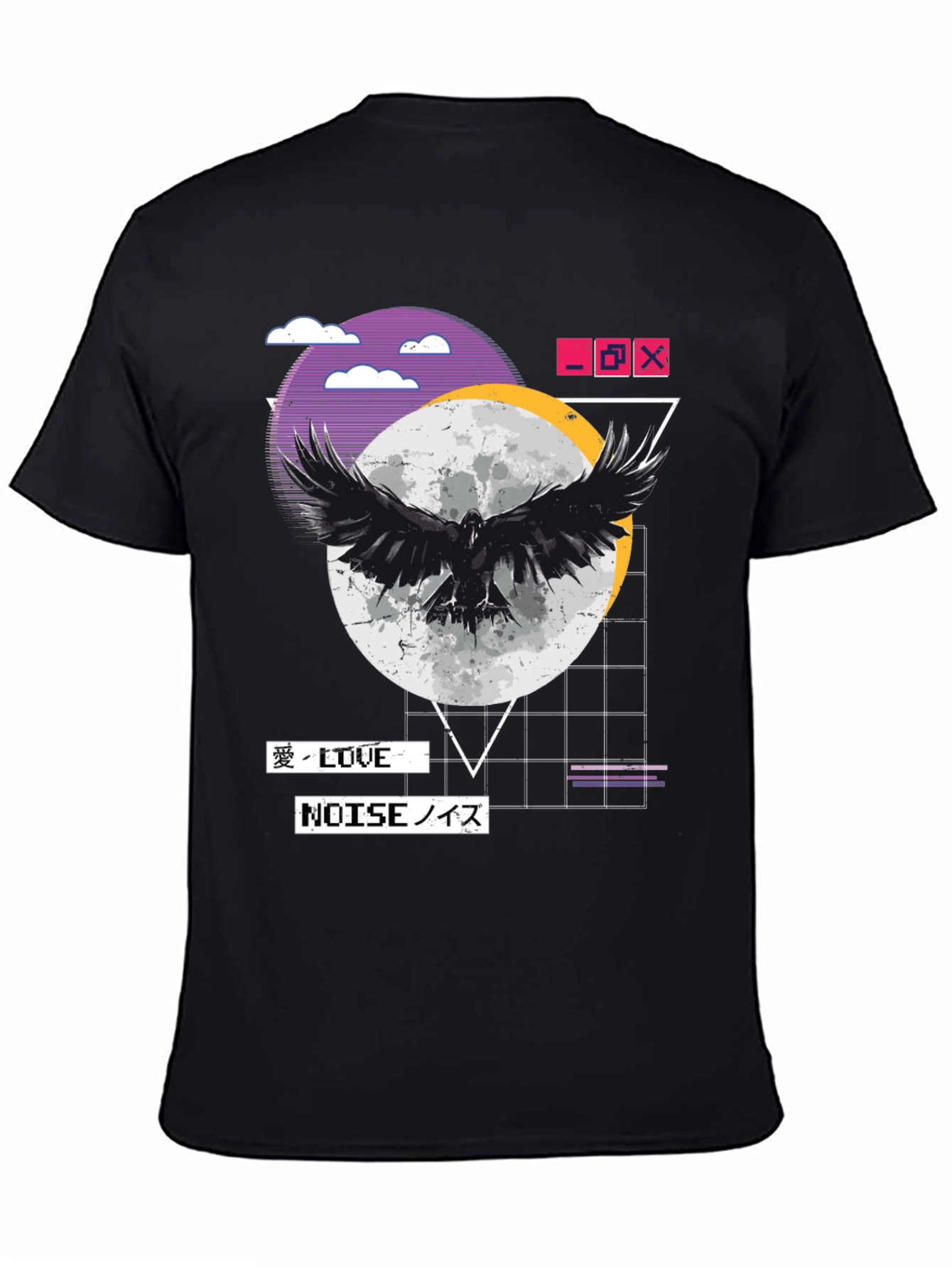 Raven Moon Graphic T-Shirt