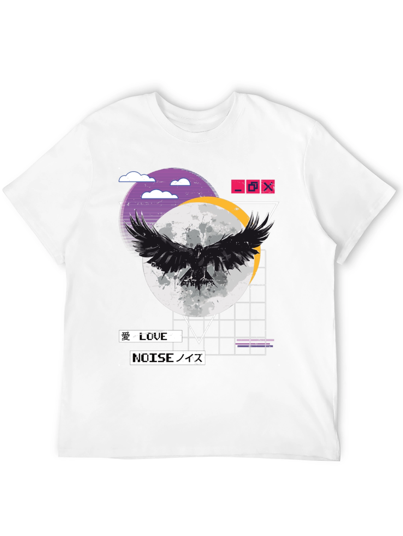 Raven Moon Graphic T-Shirt