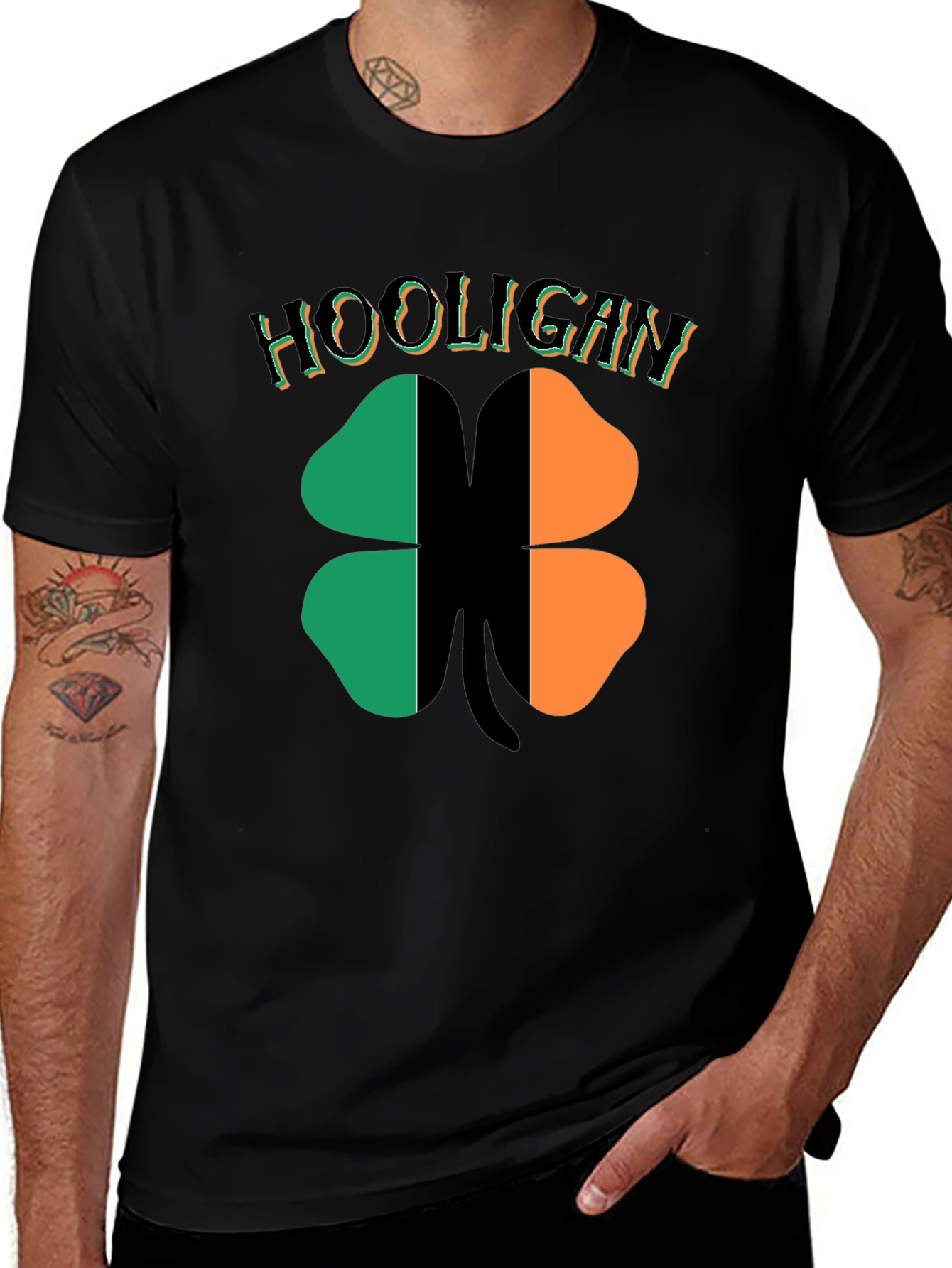 Irish Hooligan Clover St. Patricks Day T-Shirt