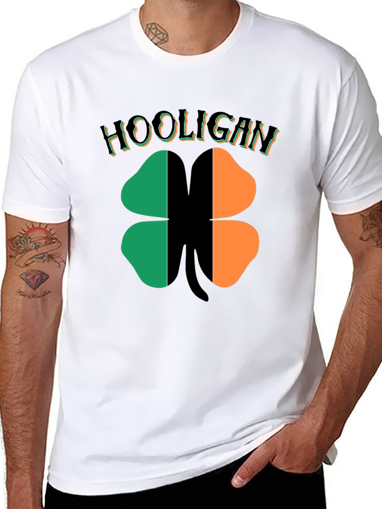 Irish Hooligan Clover St. Patricks Day T-Shirt