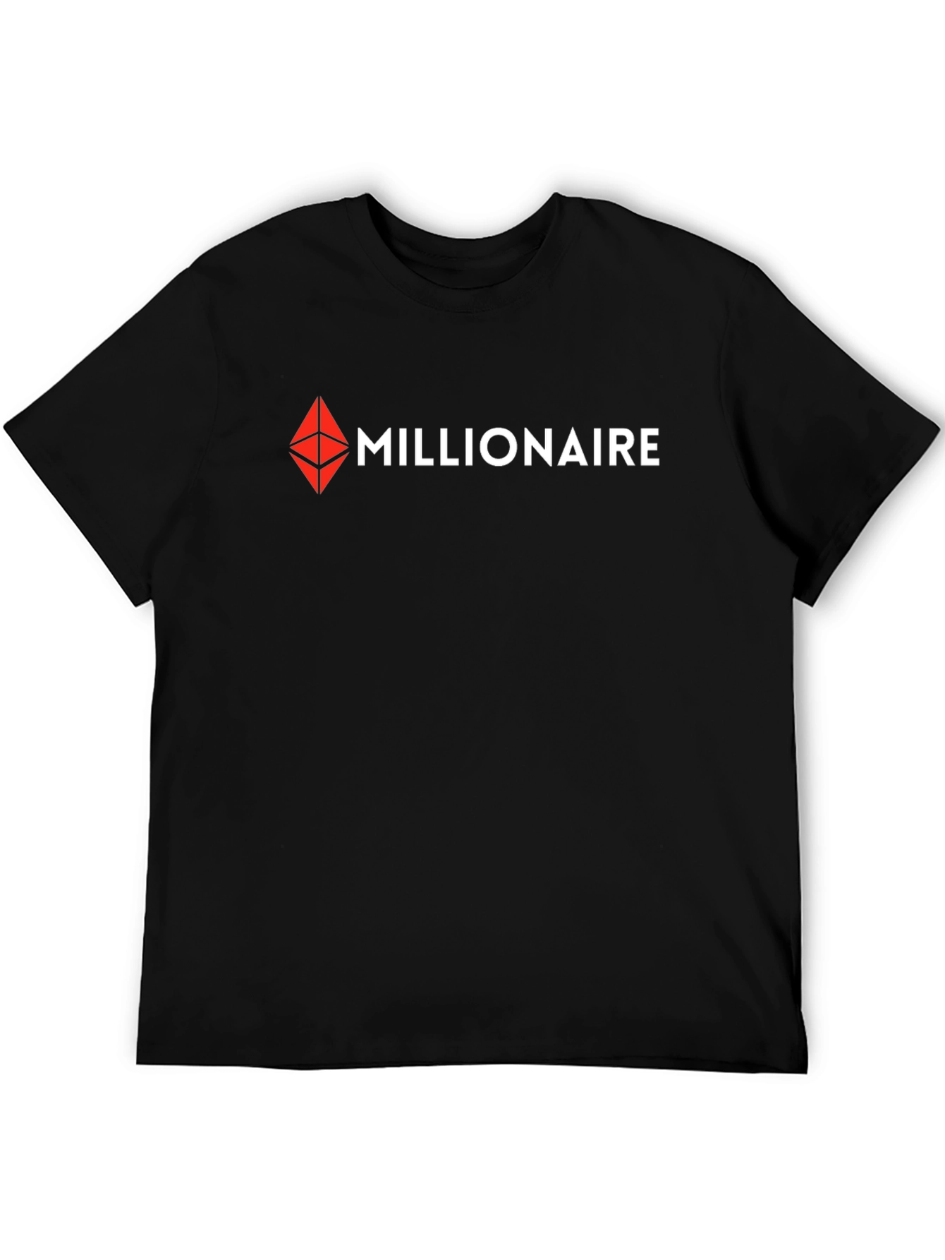 Millionaire Crypto T-Shirt - Ethereum Logo