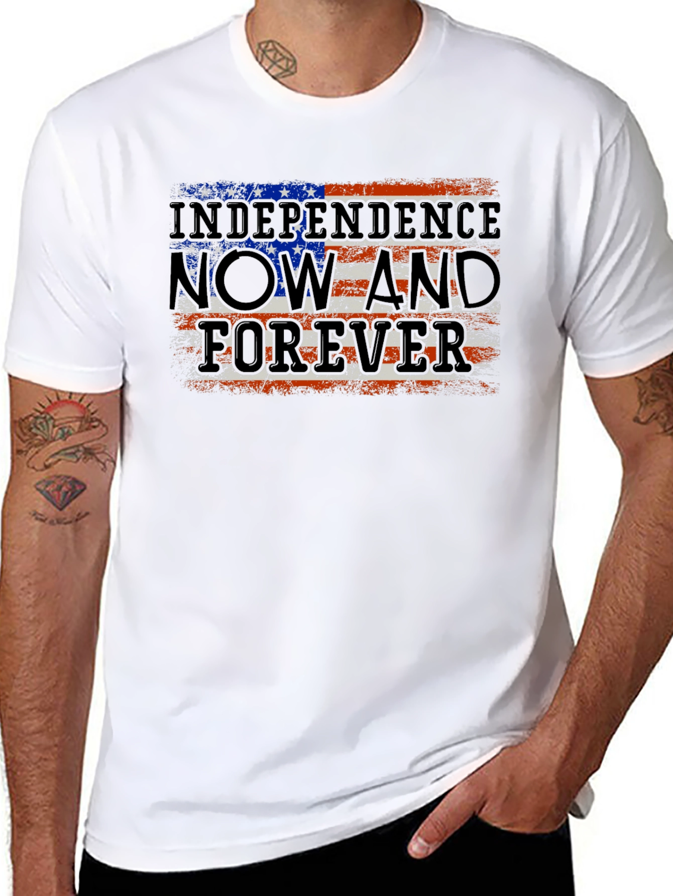 Independence Now and Forever Graphic Tee
