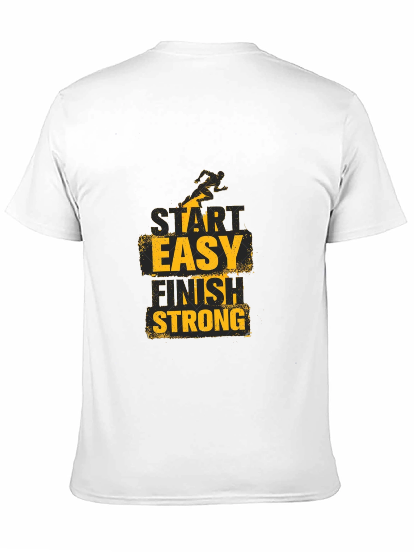 Start Easy Finish Strong Graphic Tee