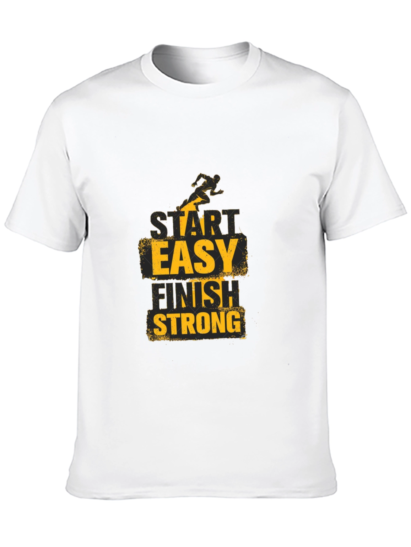 Start Easy Finish Strong Graphic Tee