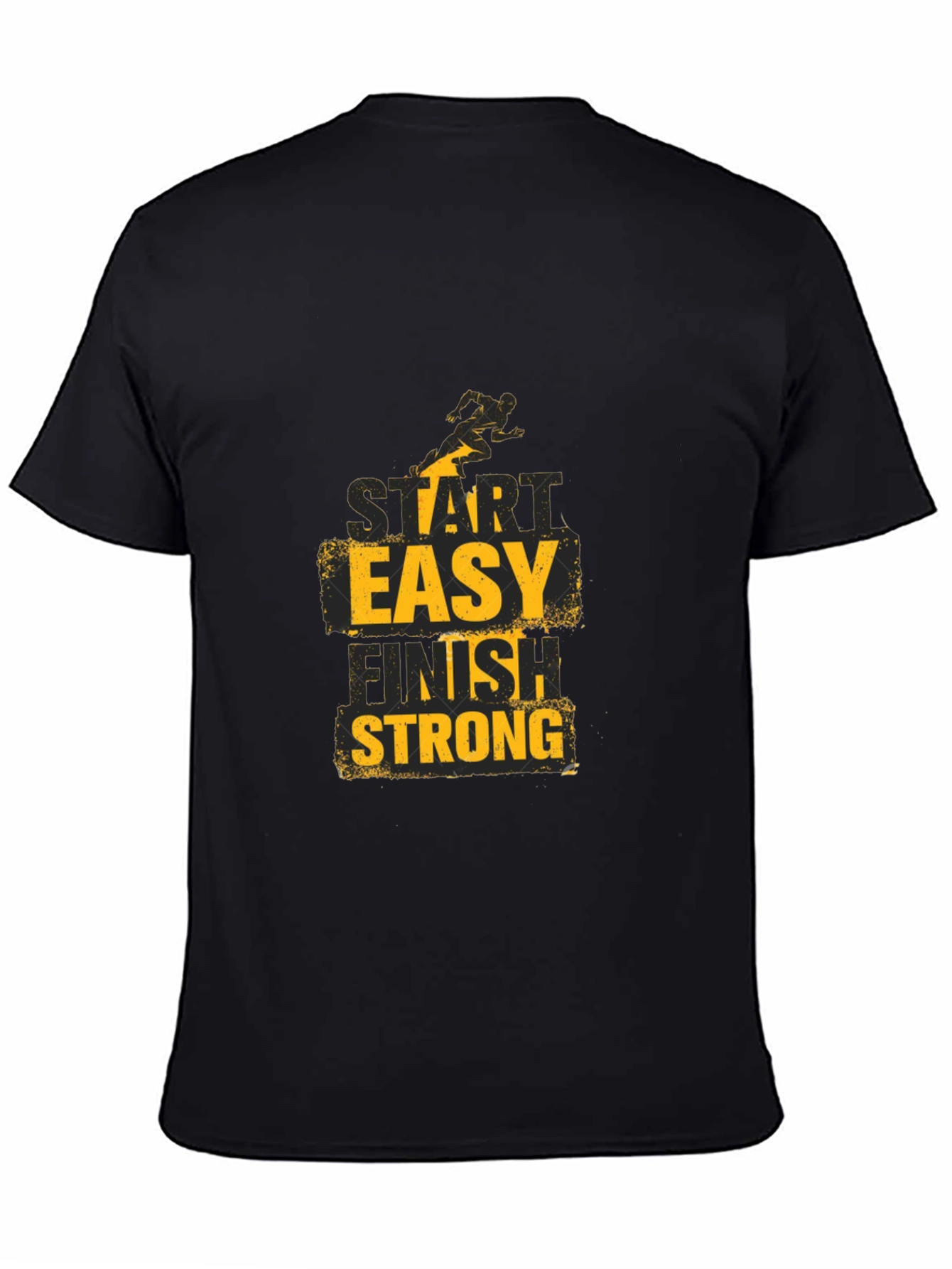 Start Easy Finish Strong Graphic Tee