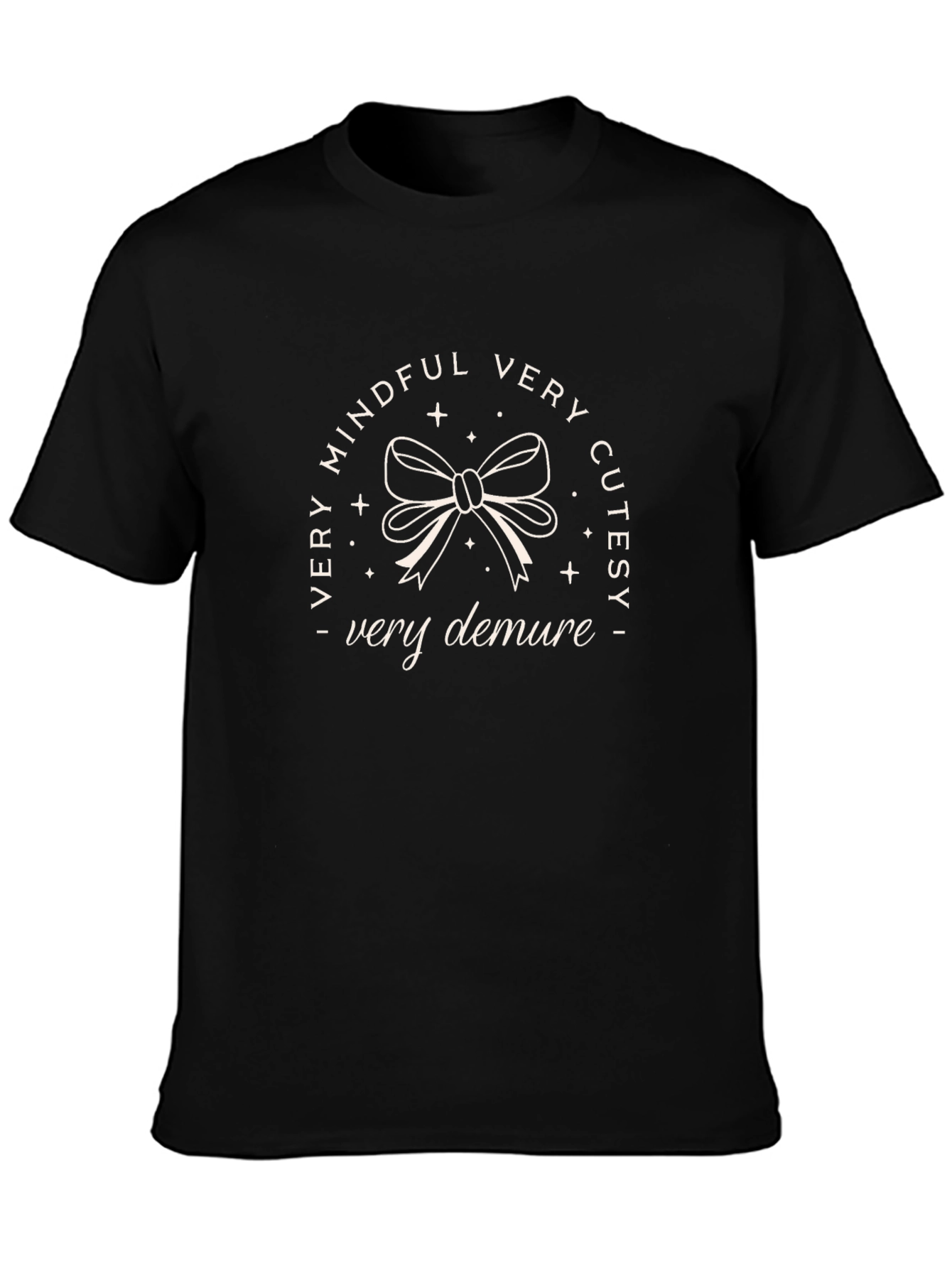 Mindful Cutesy Graphic Tee