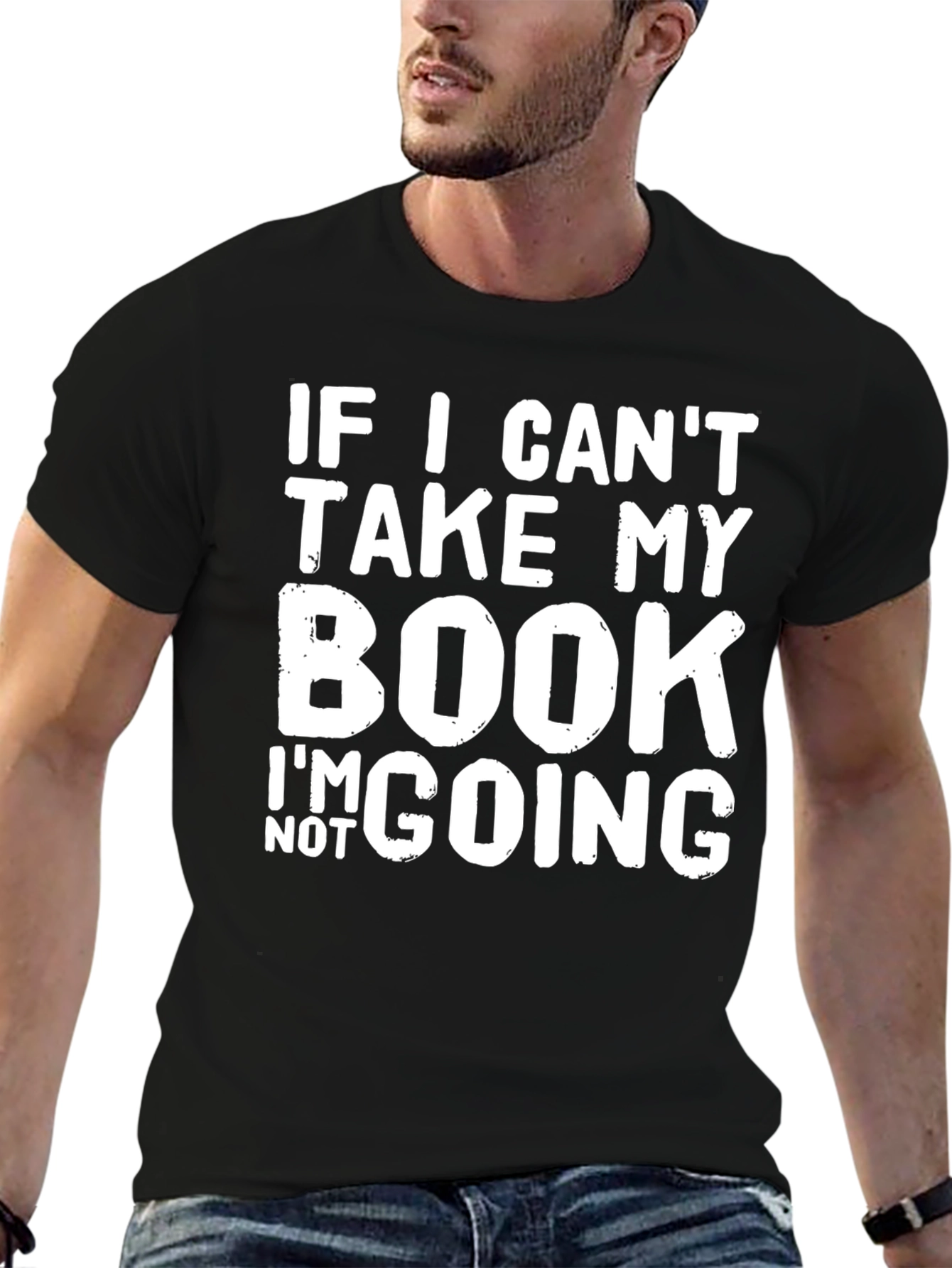 Book Lovers T-Shirt: If I Cant Take My Book...